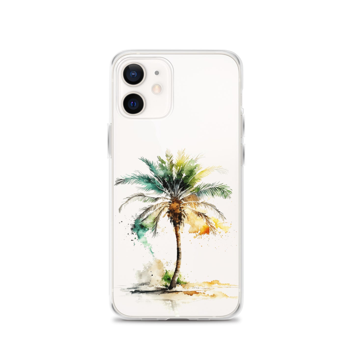 Clear Case for iPhone® Palm Tree