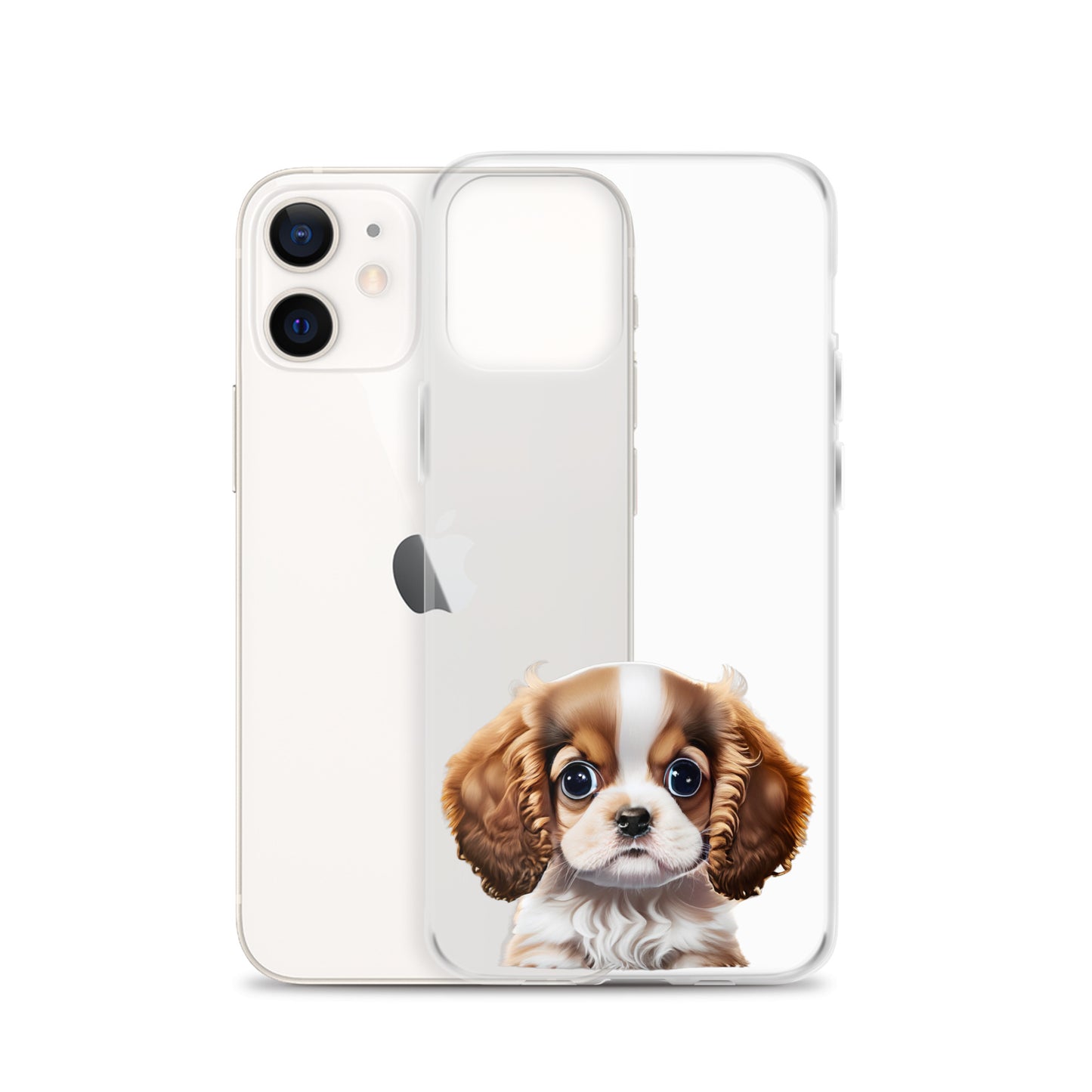 Clear Case for iPhone® Cavelier King Charles Spaniel Puppy