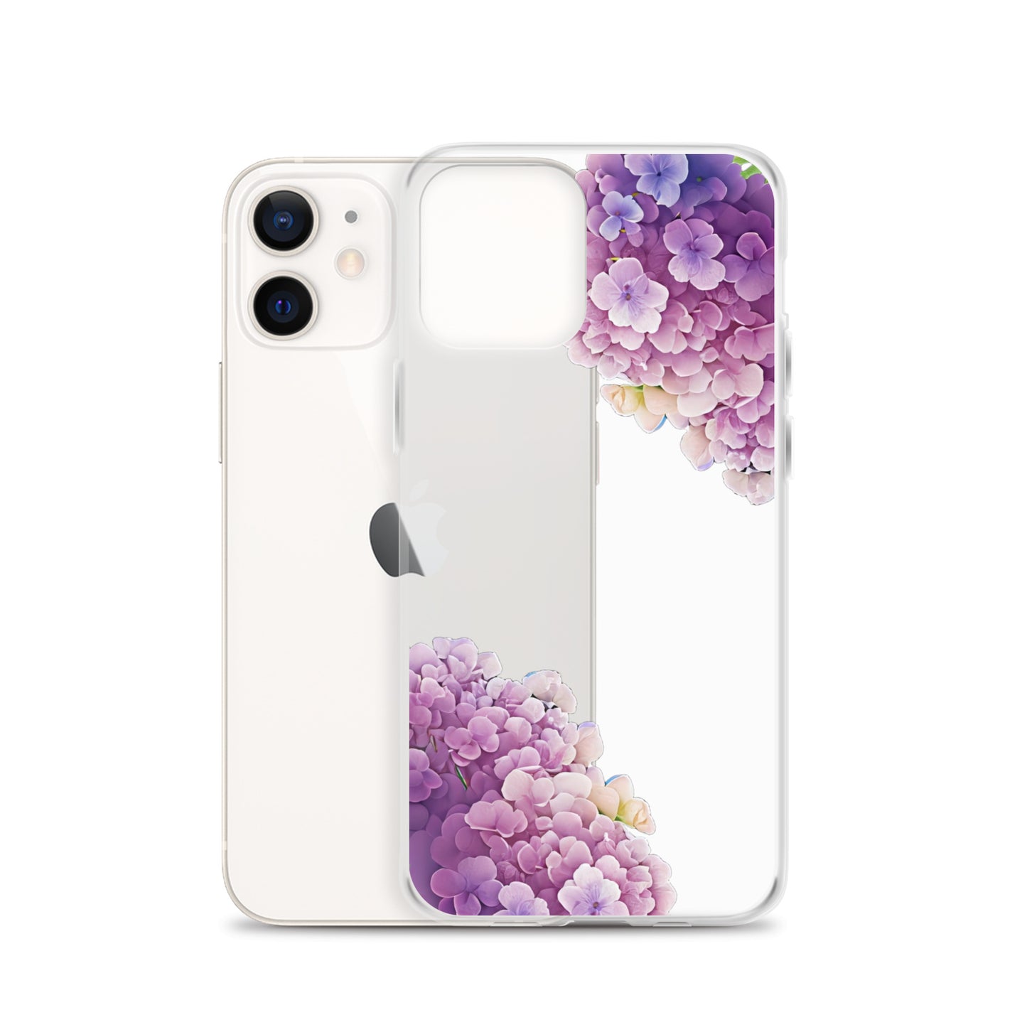 Clear Case for iPhone® : Hydrangea