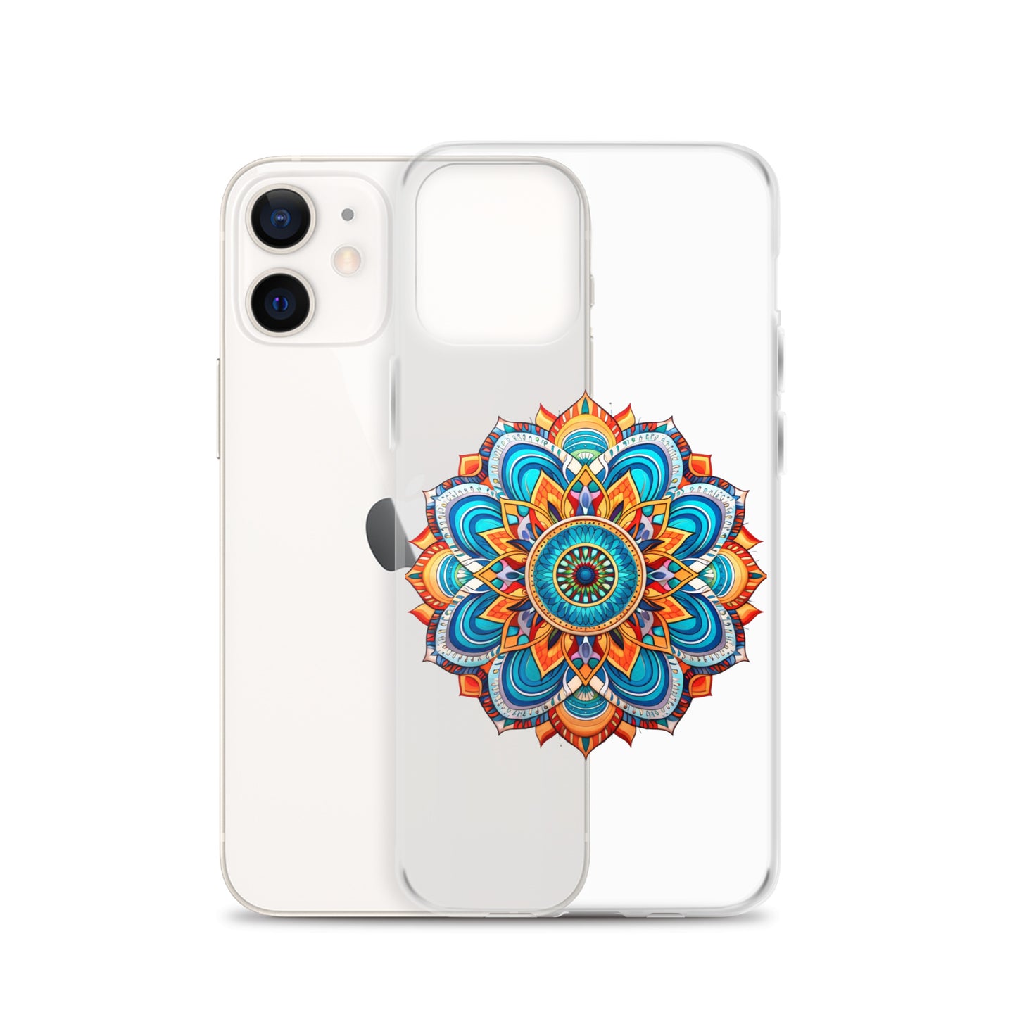 Clear Case for iPhone® Mandala 1