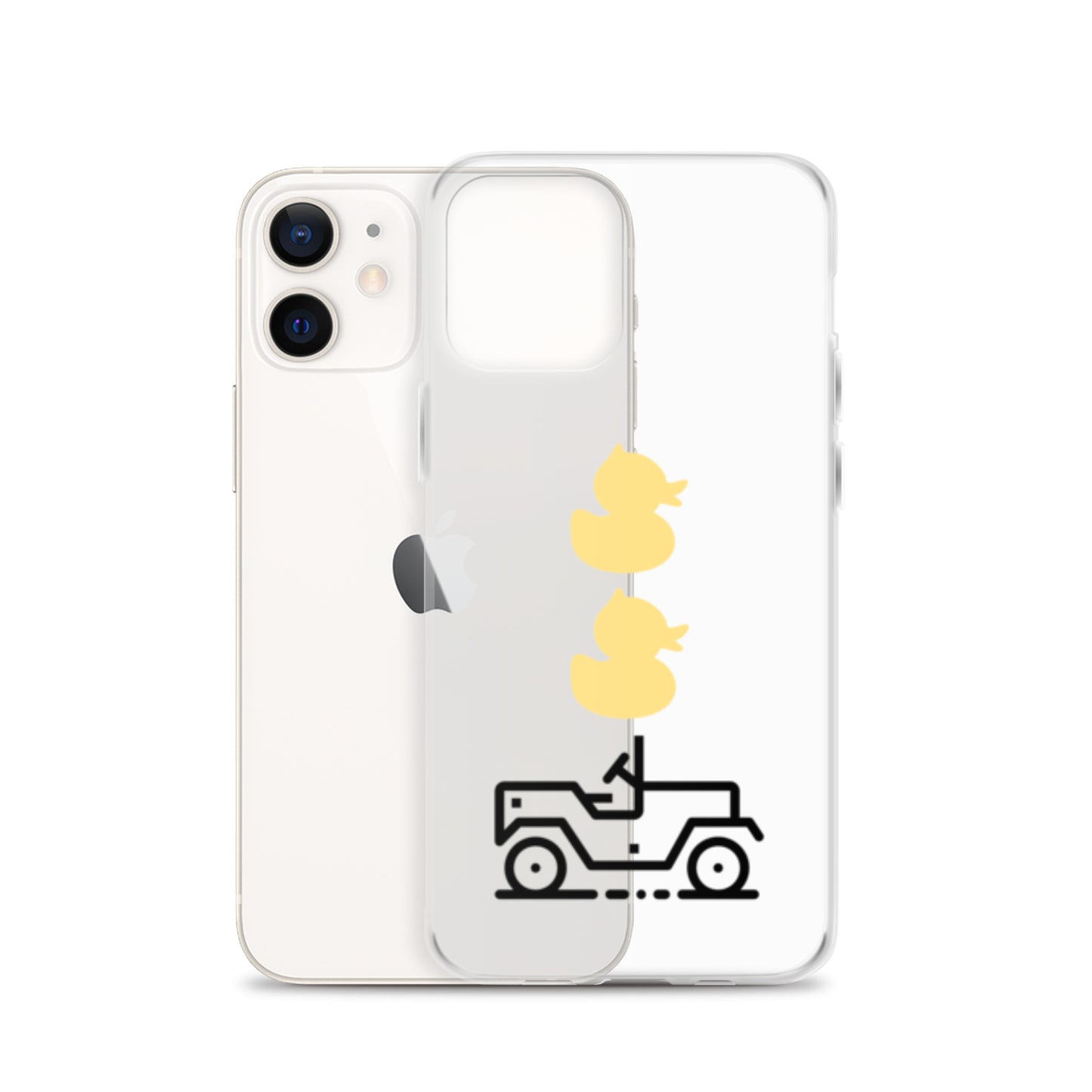 Clear Case for iPhone® Duck Duck 4x4