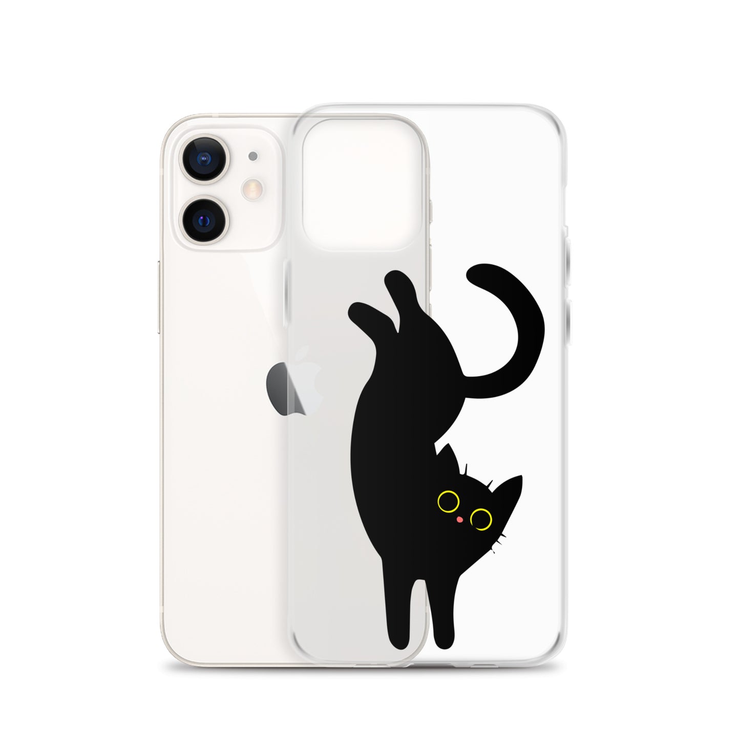 Clear Case for iPhone® Playful Cat