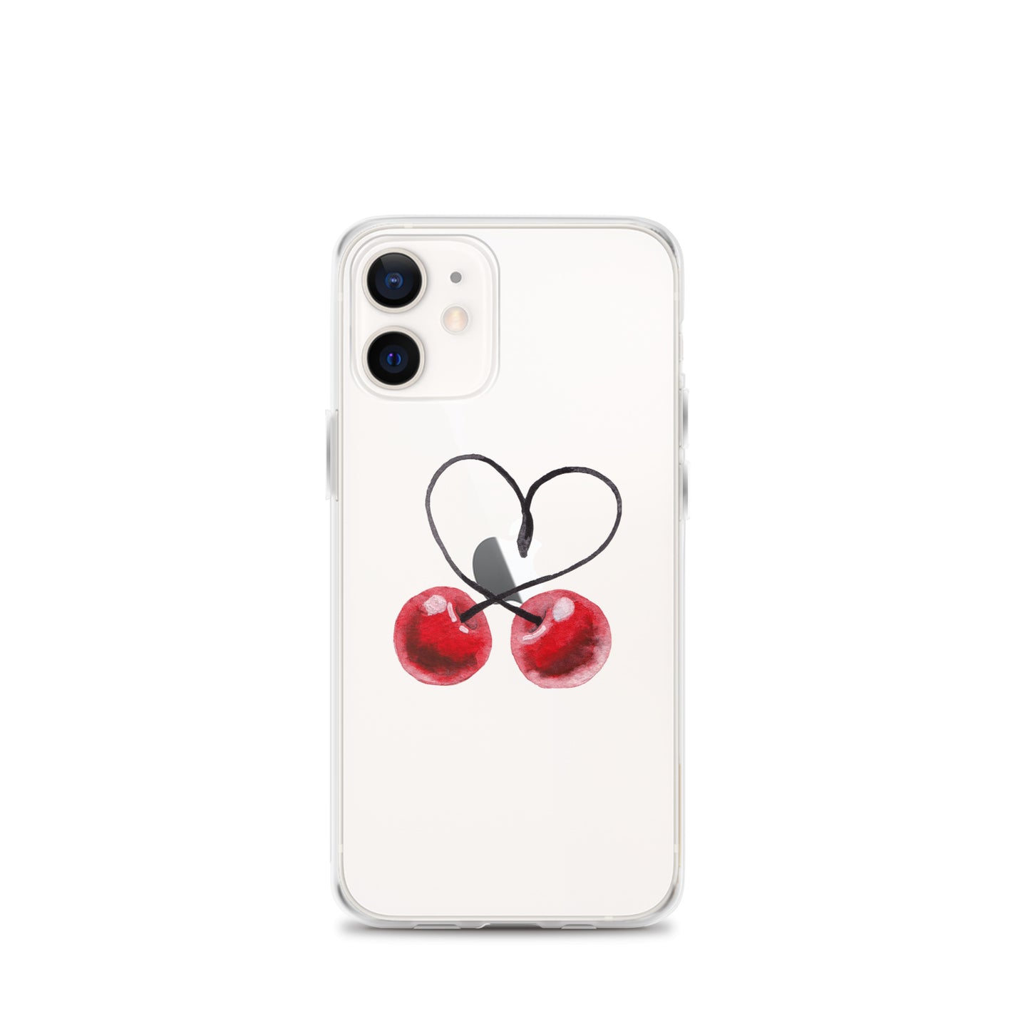 Clear Case for iPhone® Cherry Love