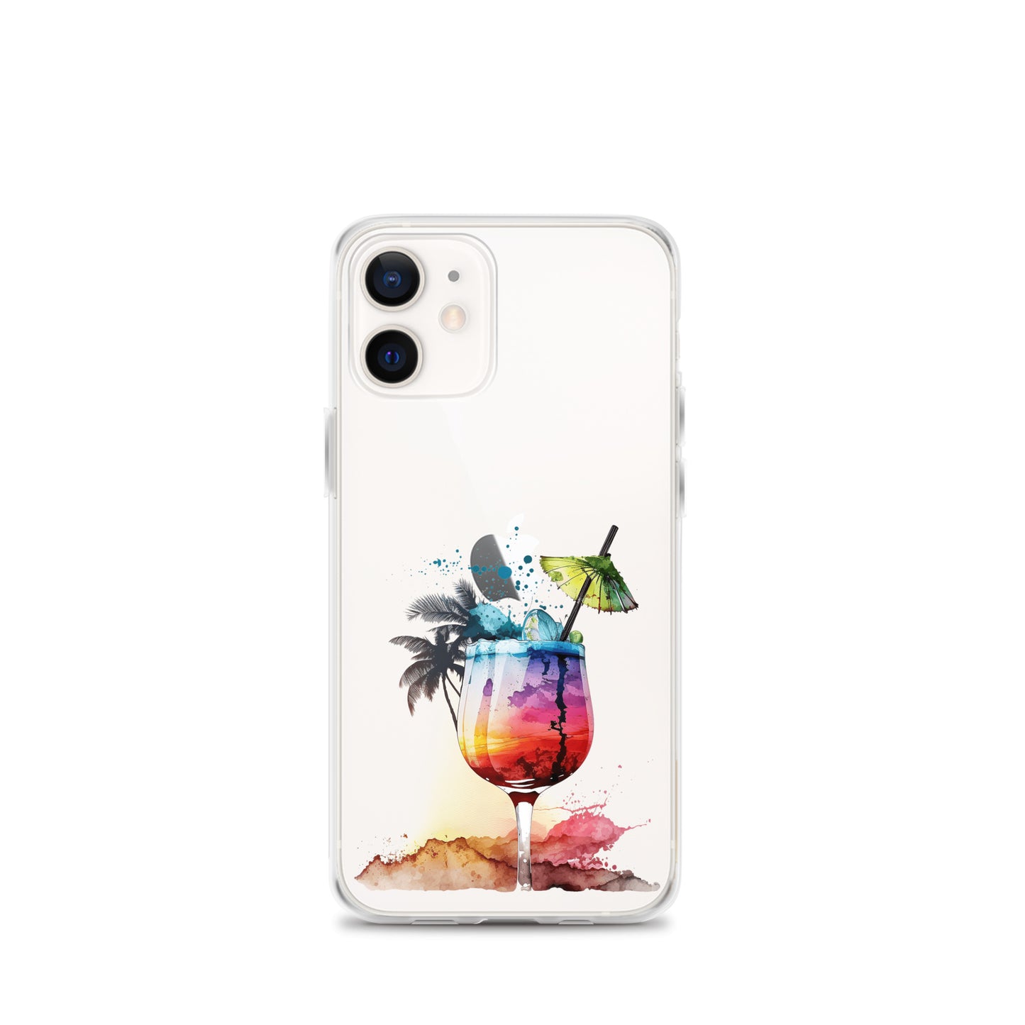 Clear Case for iPhone® Tropical Drink