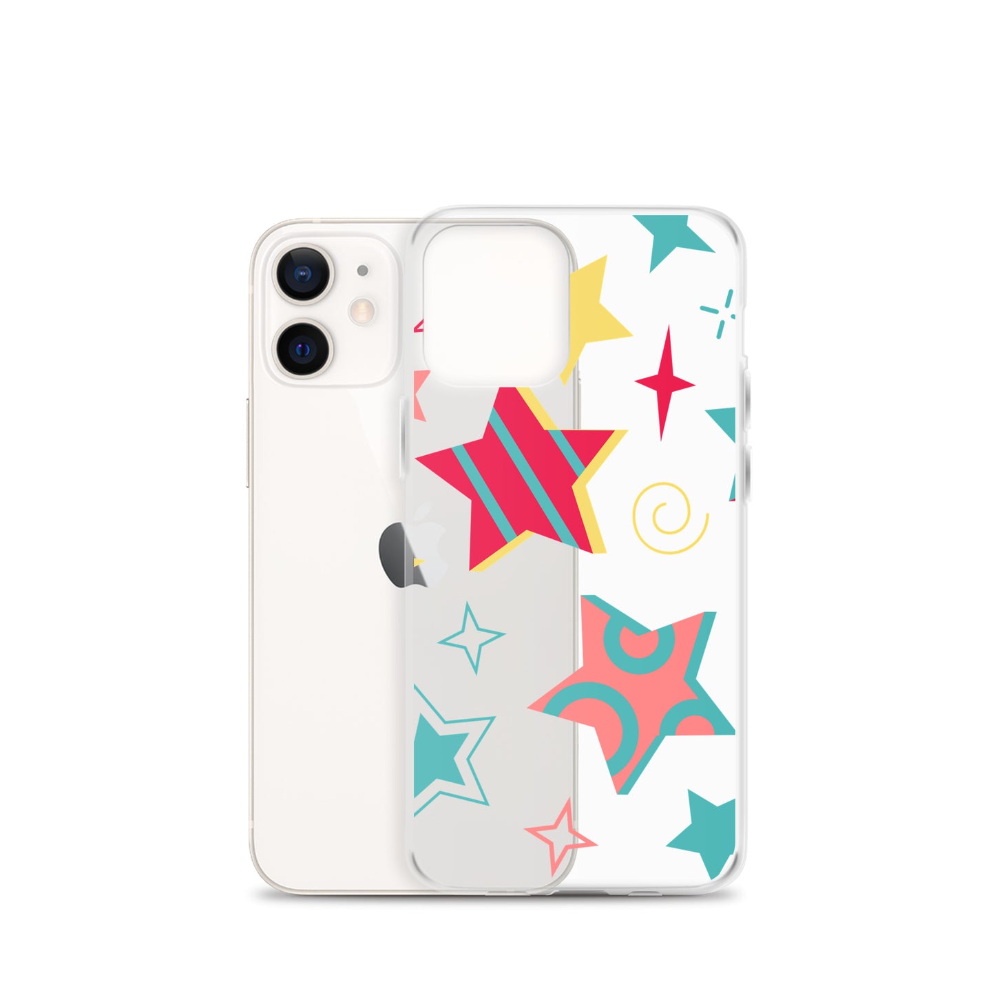 Clear Case for iPhone® 90's Stars