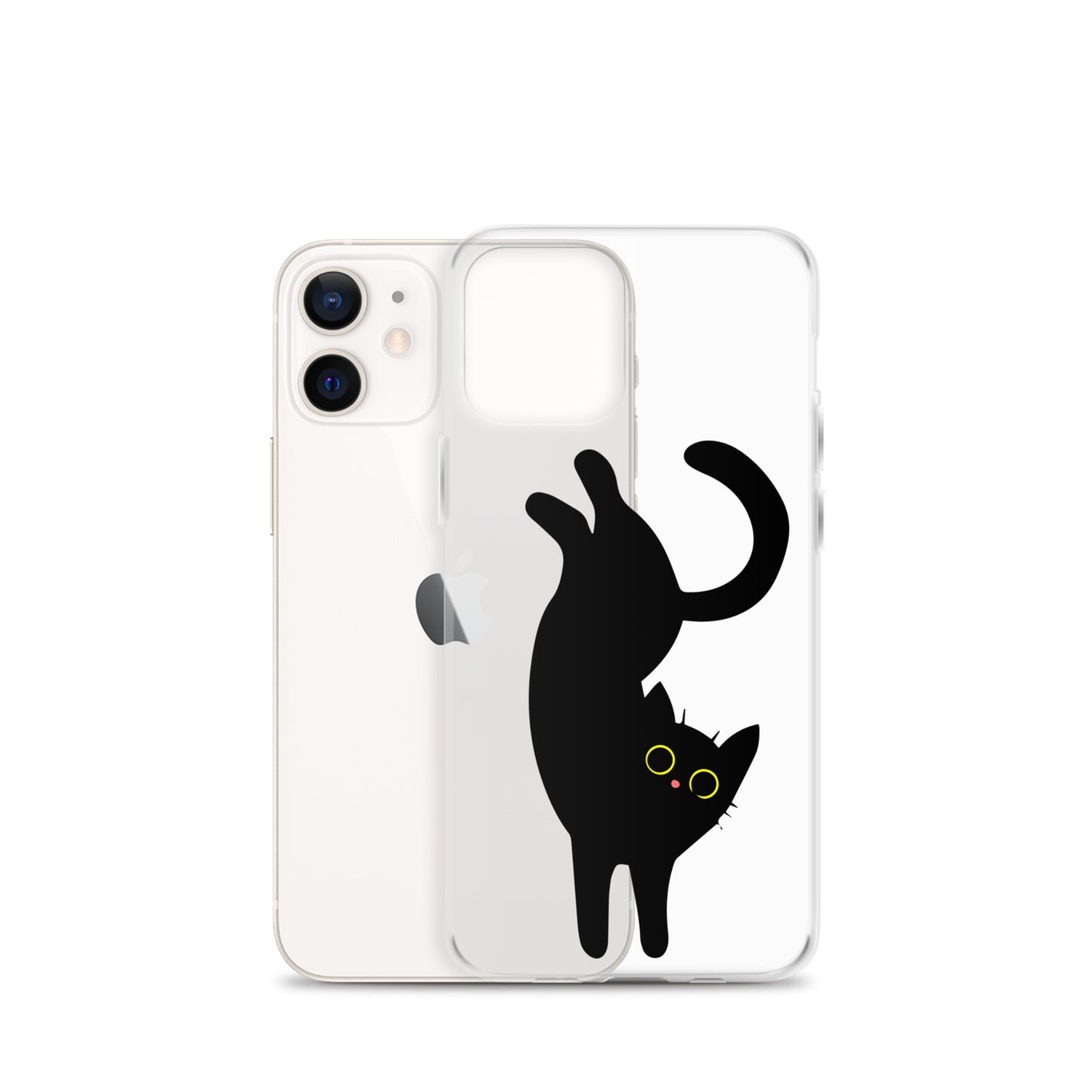 Clear Case for iPhone® Playful Cat