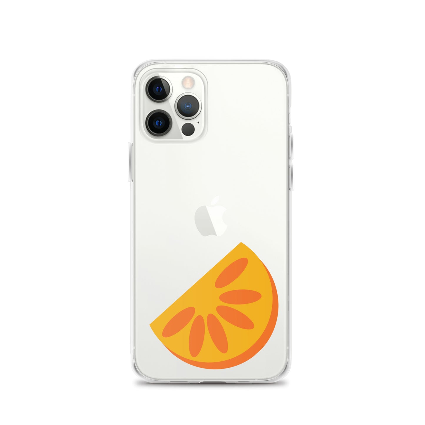 Clear Case for iPhone® Orange