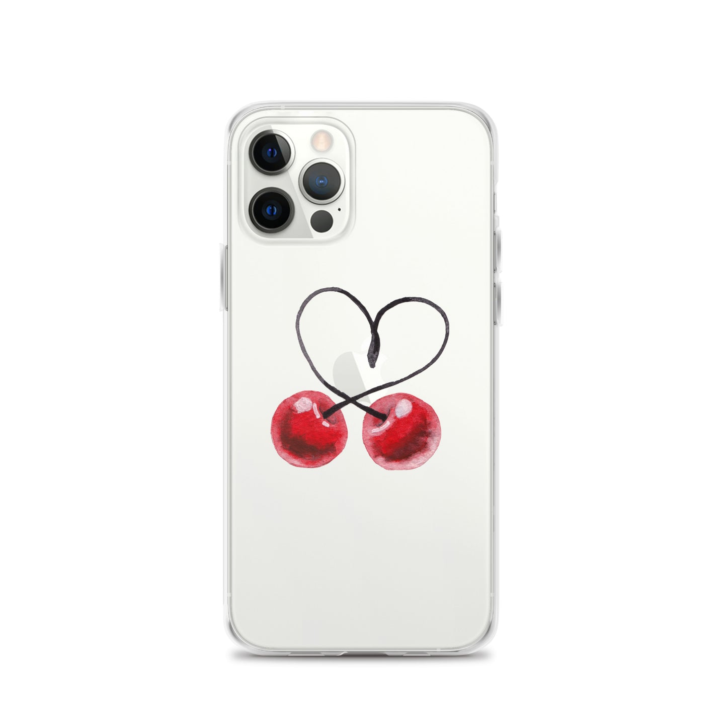 Clear Case for iPhone® Cherry Love