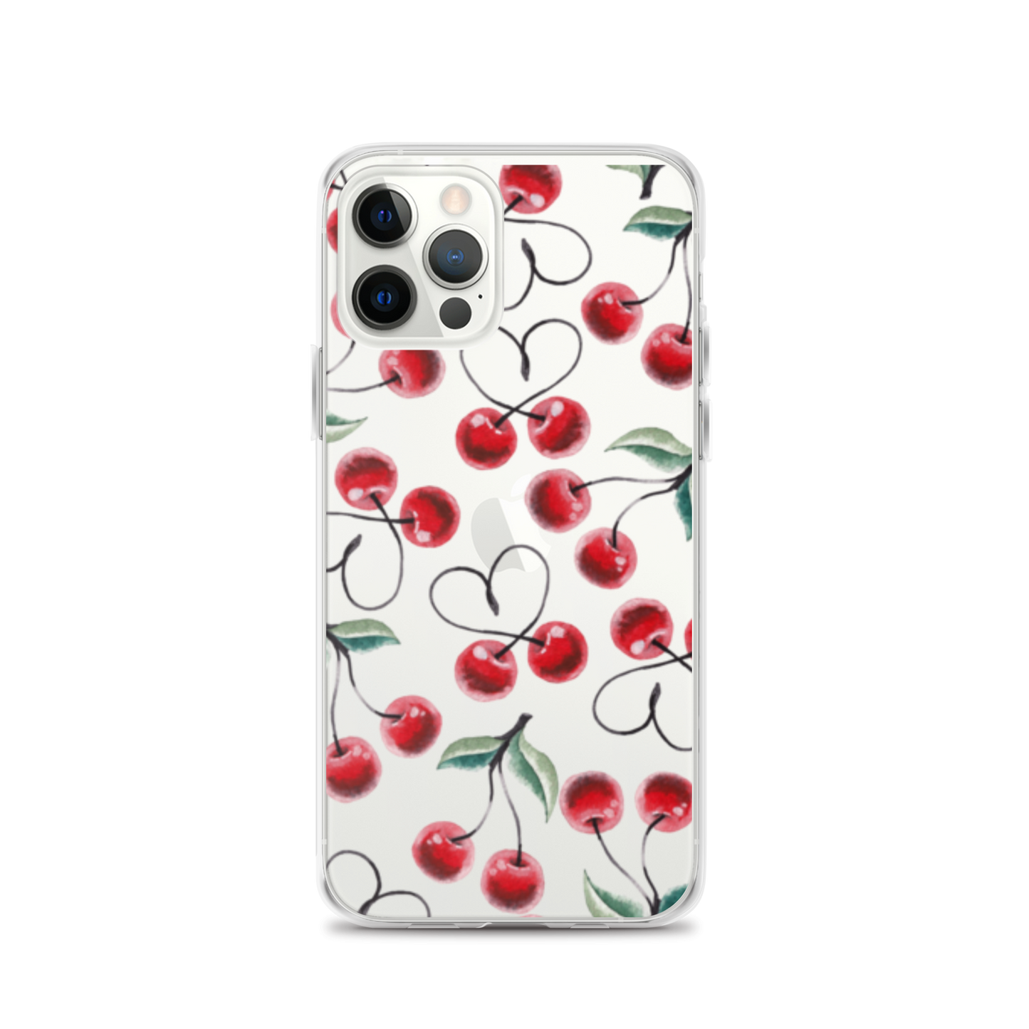 Clear Case for iPhone® Cherry Lots of Love