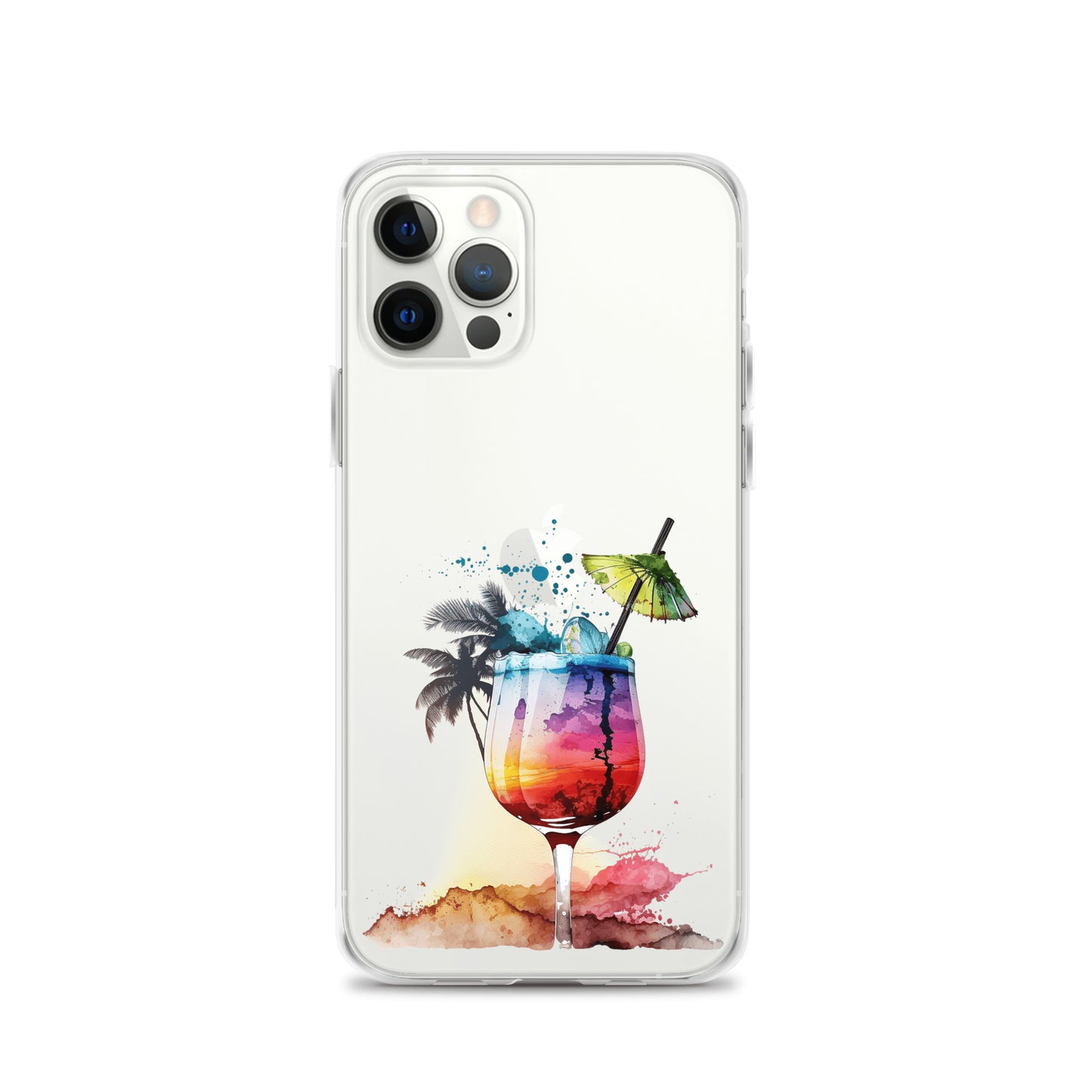 Clear Case for iPhone® Tropical Drink