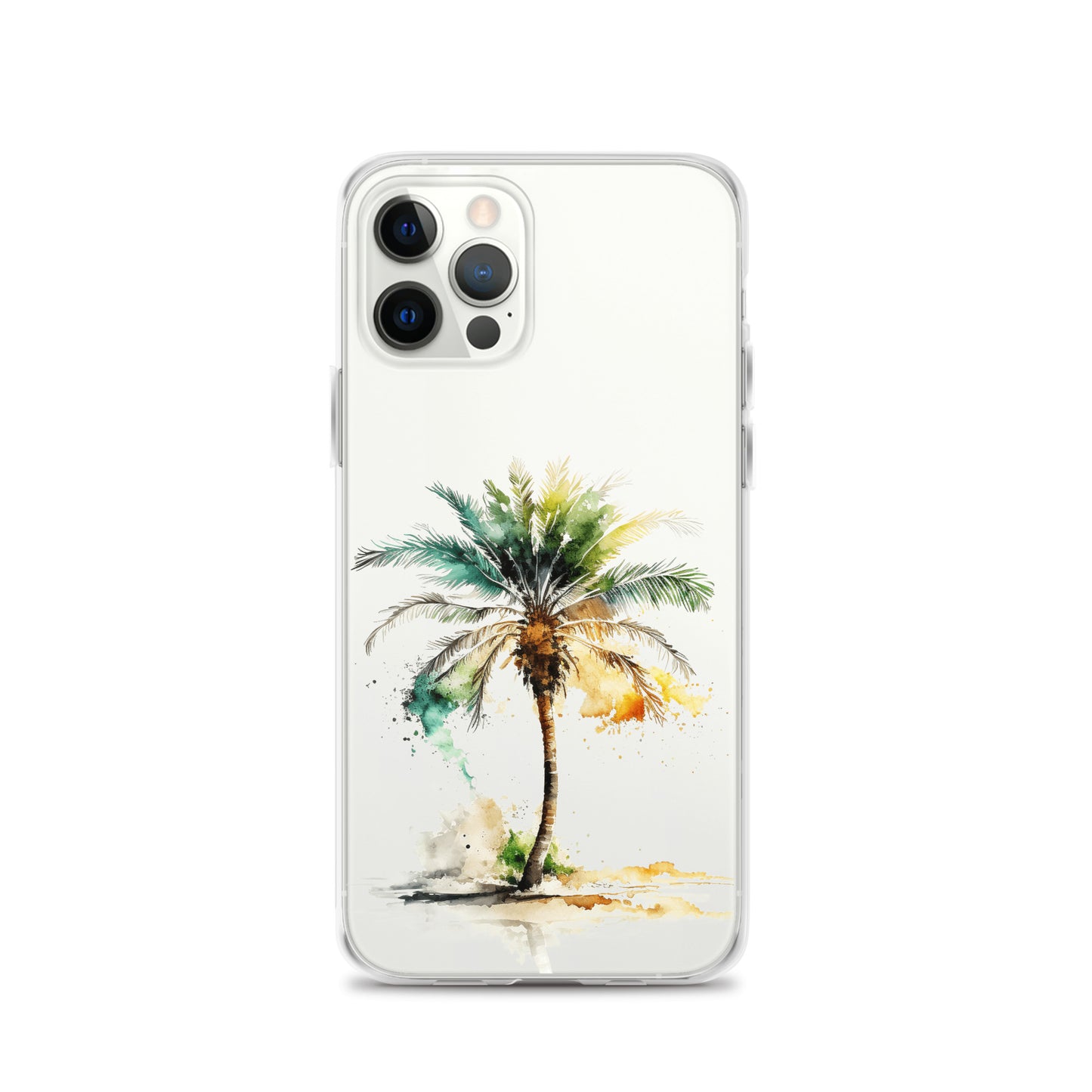 Clear Case for iPhone® Palm Tree