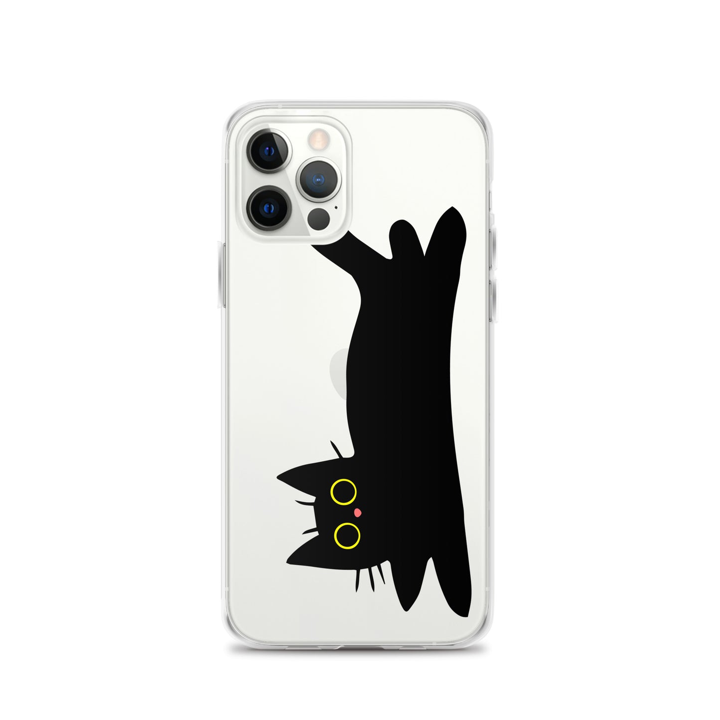 Clear Case for iPhone® Black Cat