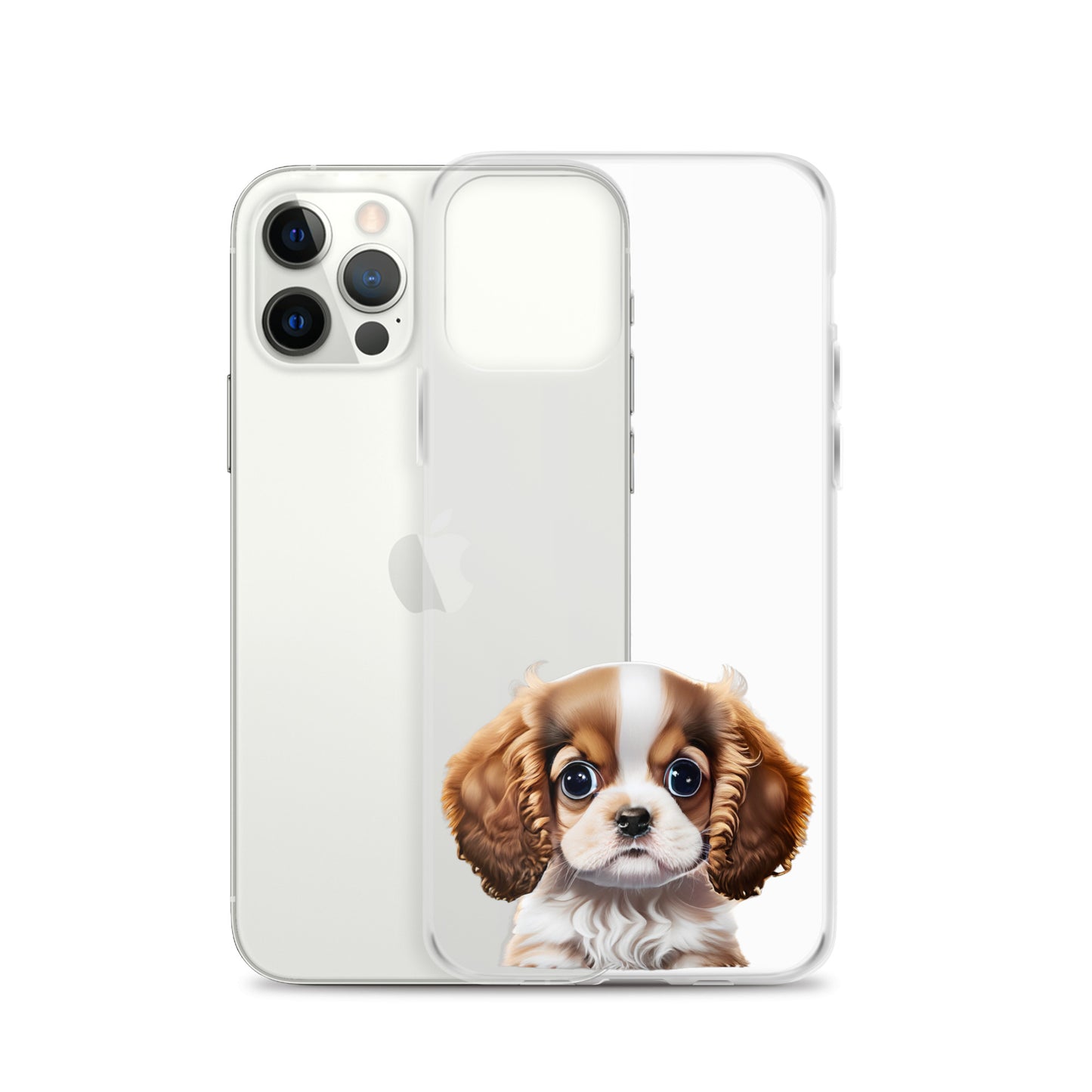 Clear Case for iPhone® Cavelier King Charles Spaniel Puppy