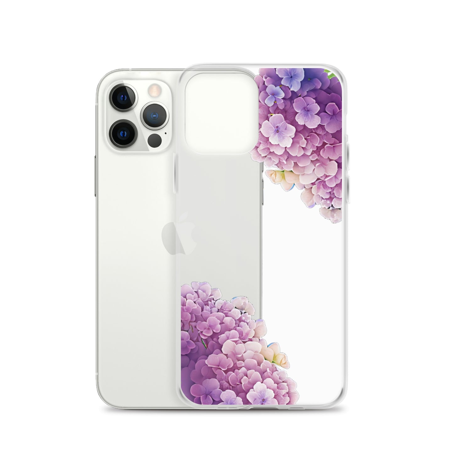 Clear Case for iPhone® : Hydrangea