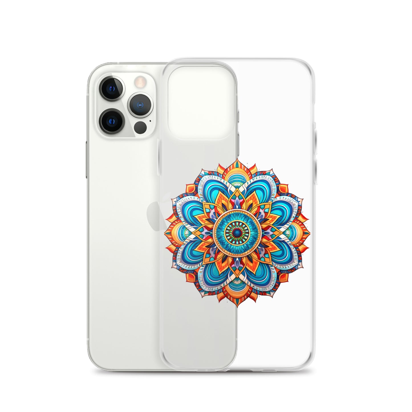 Clear Case for iPhone® Mandala 1