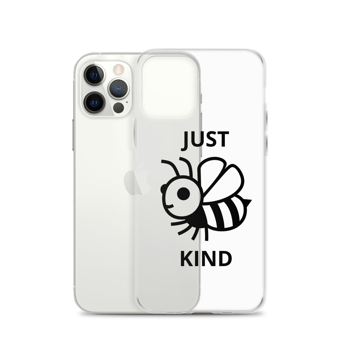 Clear Case for iPhone® Just Be Kind