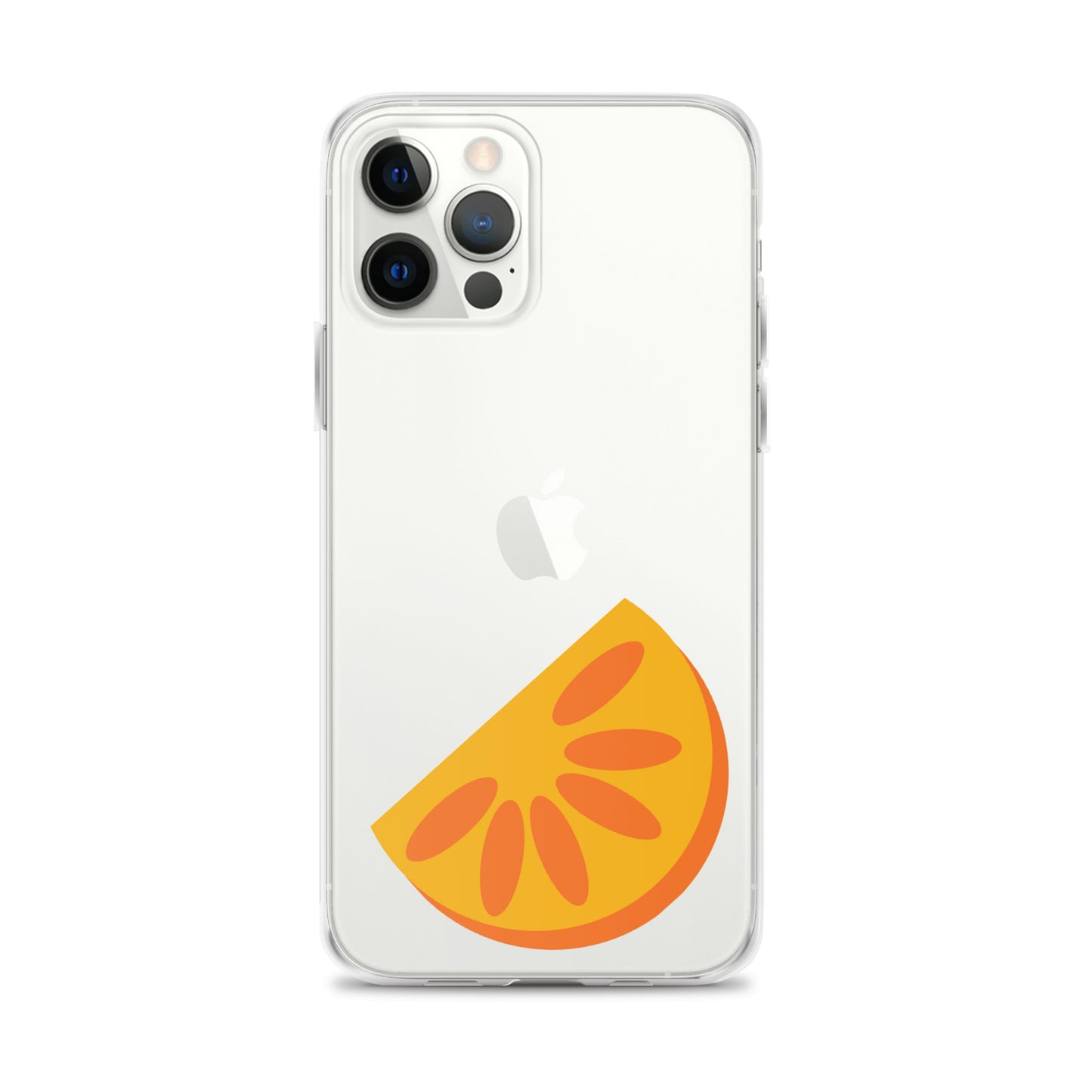 Clear Case for iPhone® Orange