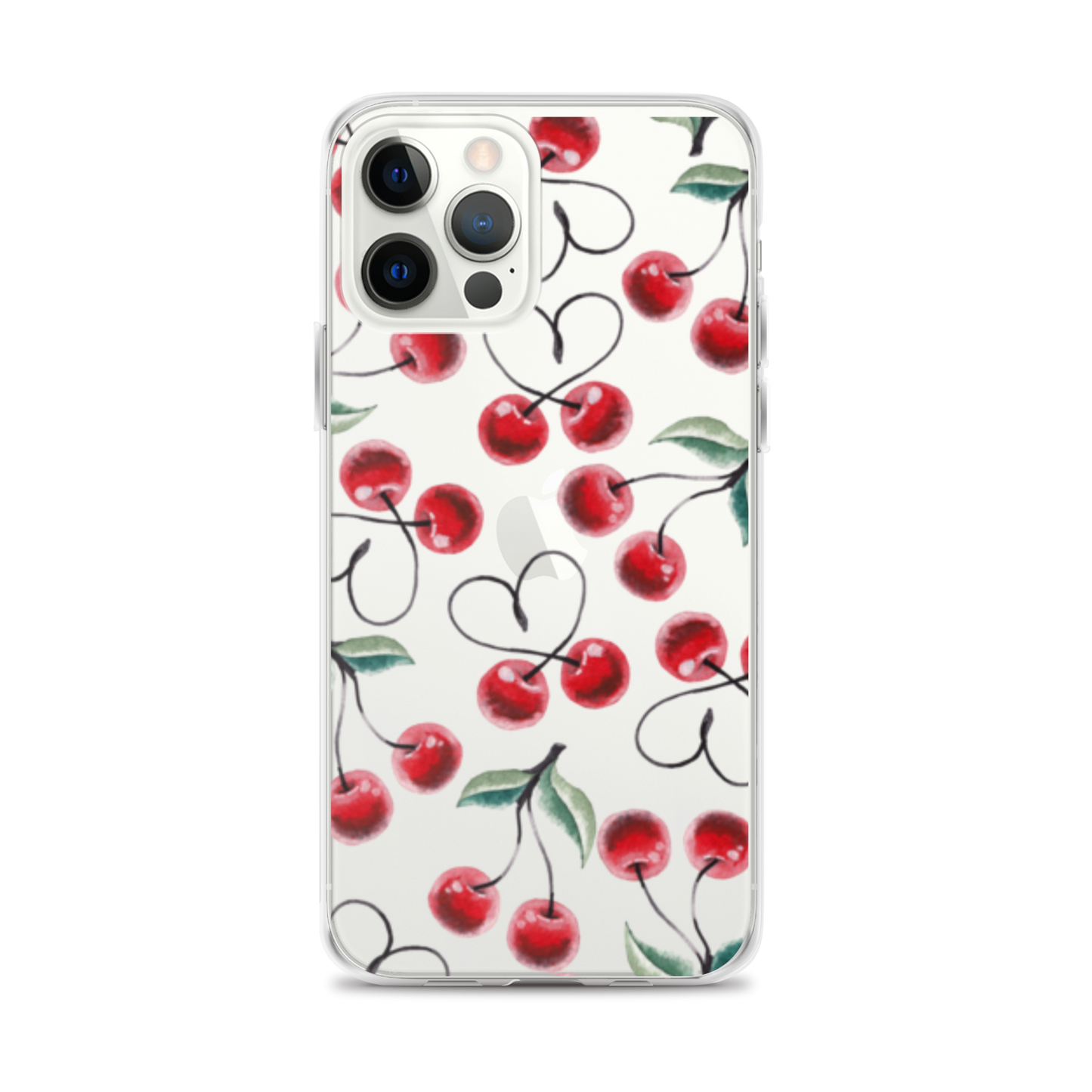 Clear Case for iPhone® Cherry Lots of Love