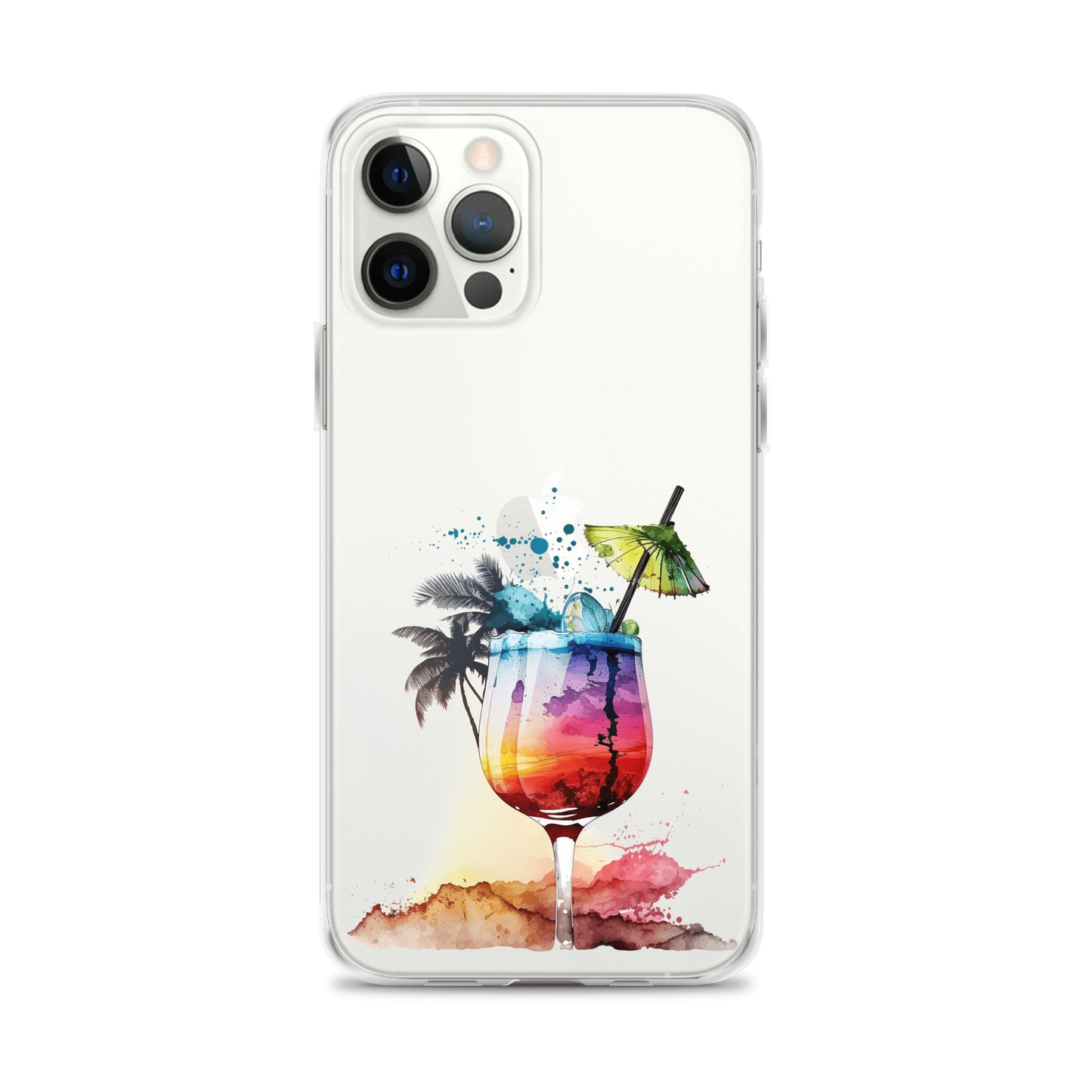 Clear Case for iPhone® Tropical Drink