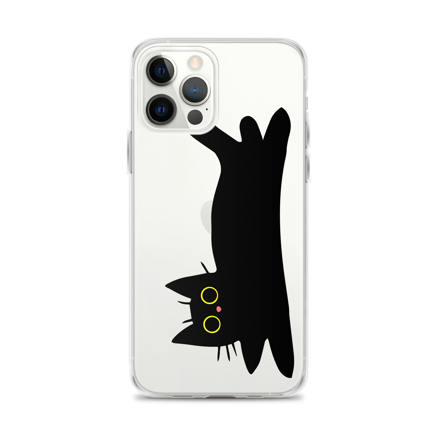 Clear Case for iPhone® Black Cat