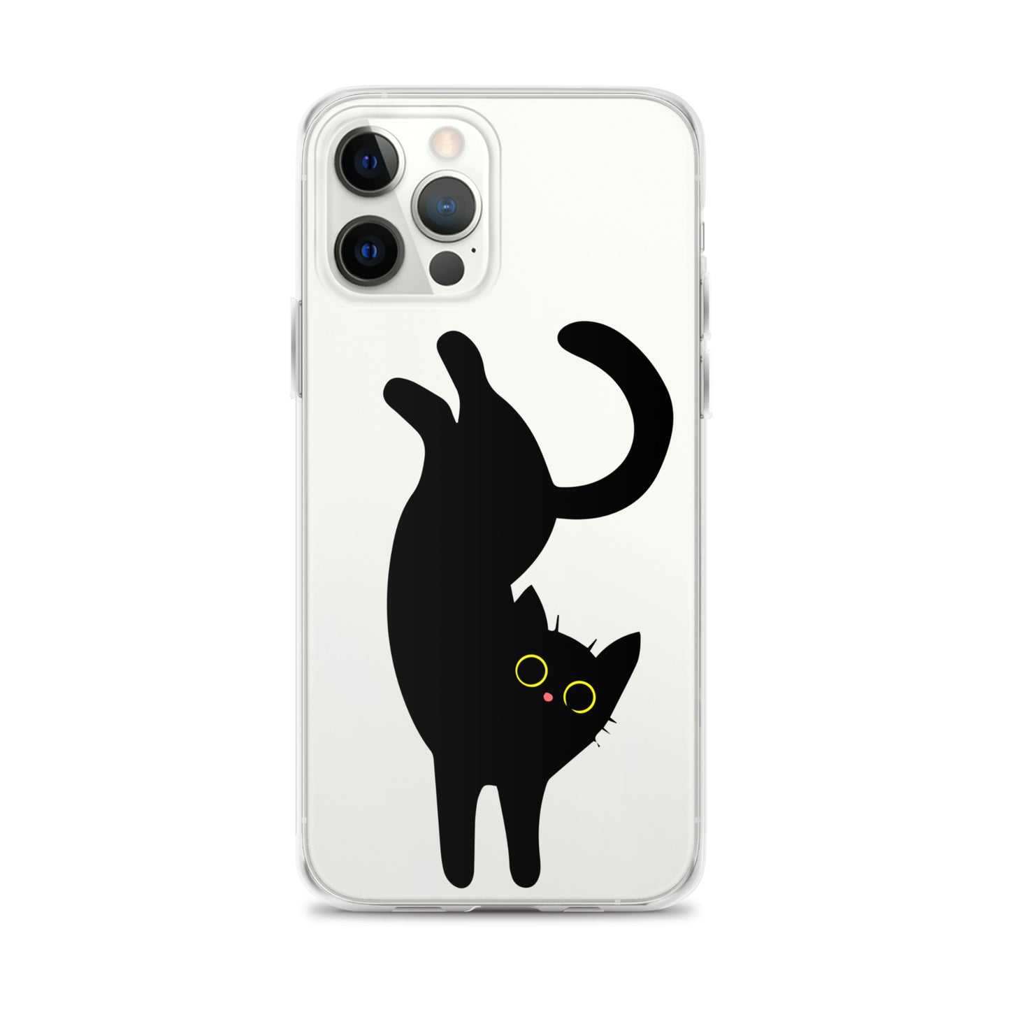 Clear Case for iPhone® Playful Cat
