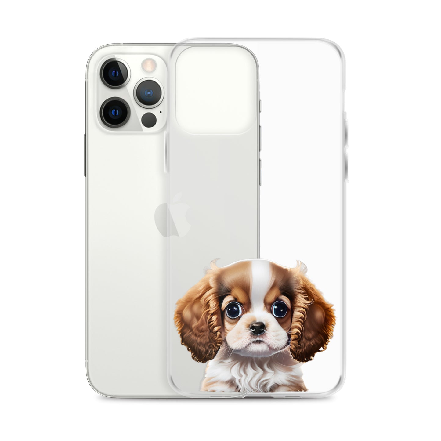 Clear Case for iPhone® Cavelier King Charles Spaniel Puppy