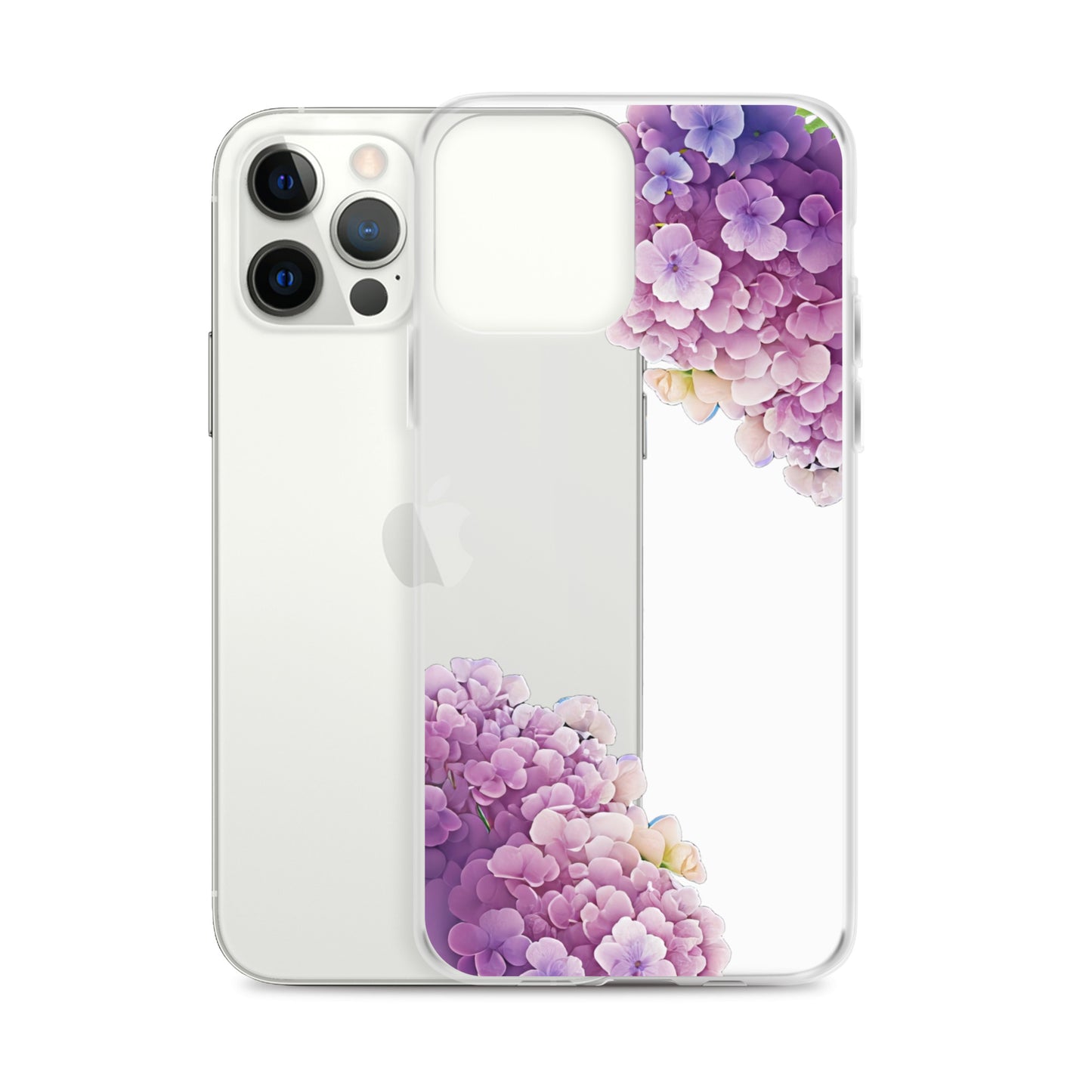 Clear Case for iPhone® : Hydrangea