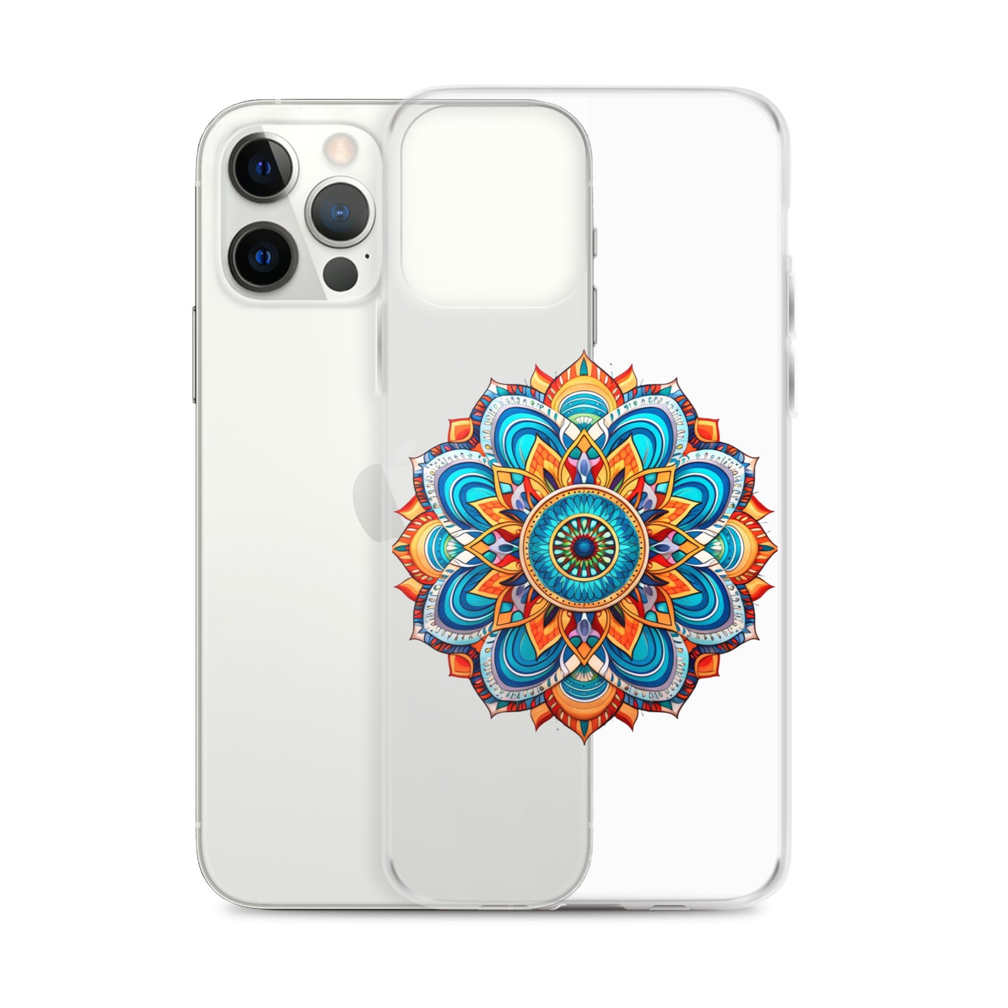 Clear Case for iPhone® Mandala 1