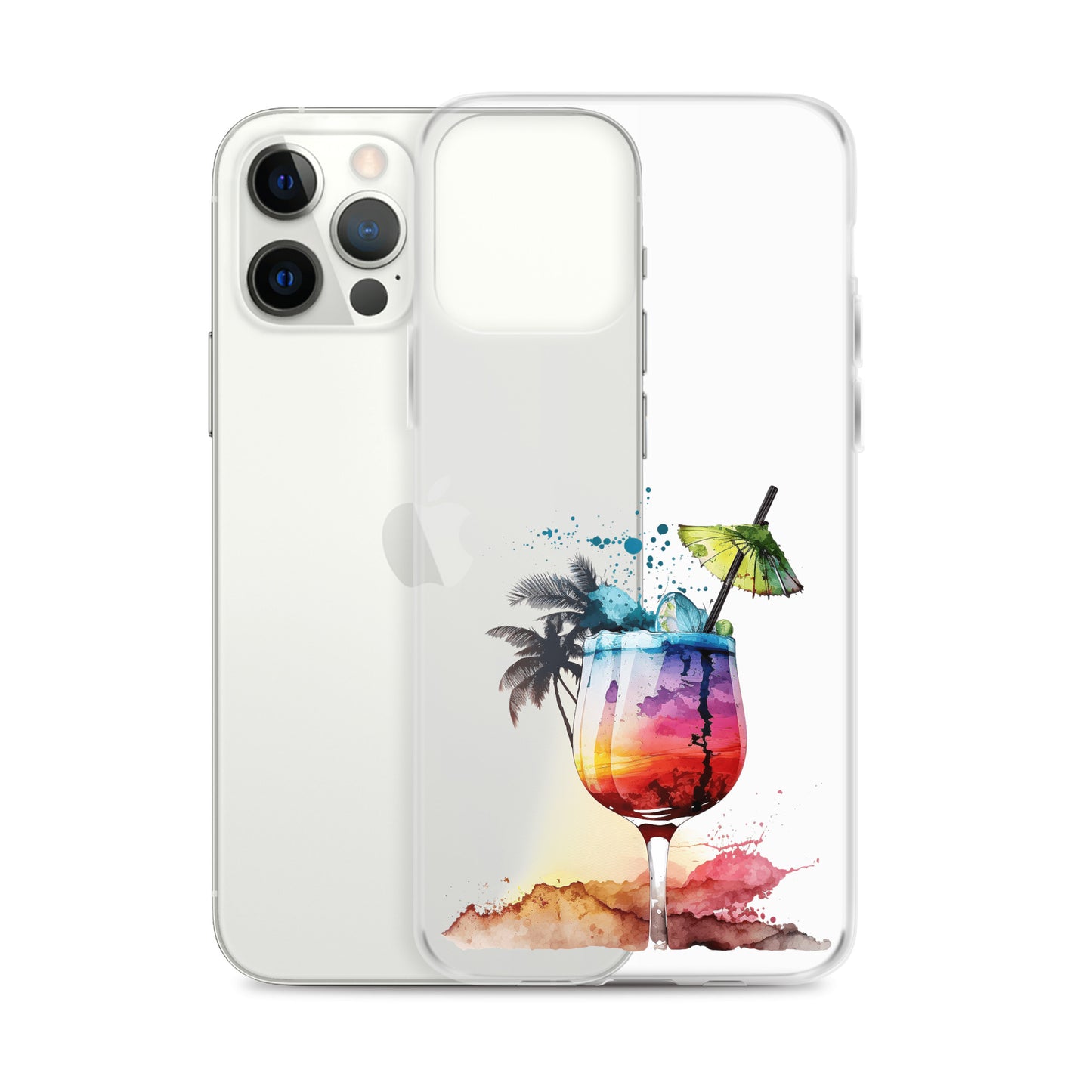 Clear Case for iPhone® Tropical Drink