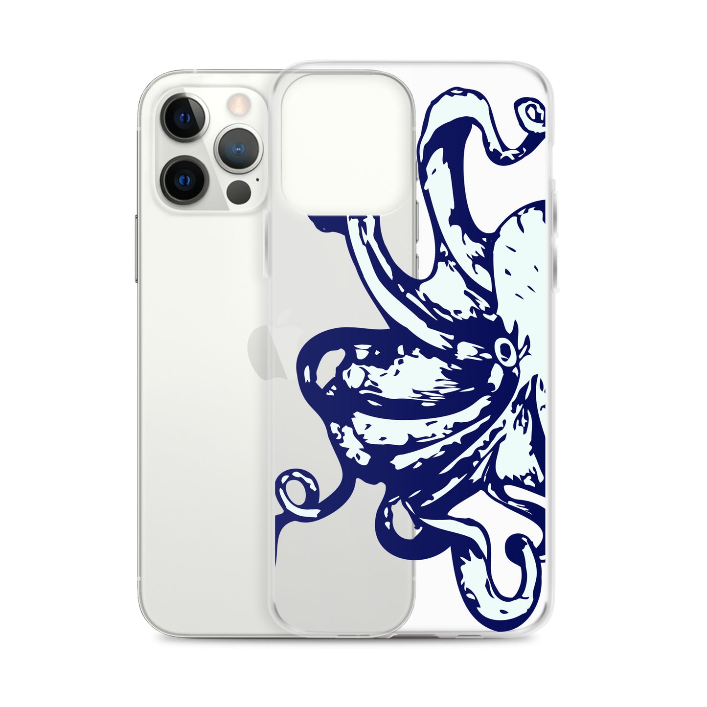 Clear Case for iPhone® Kraken