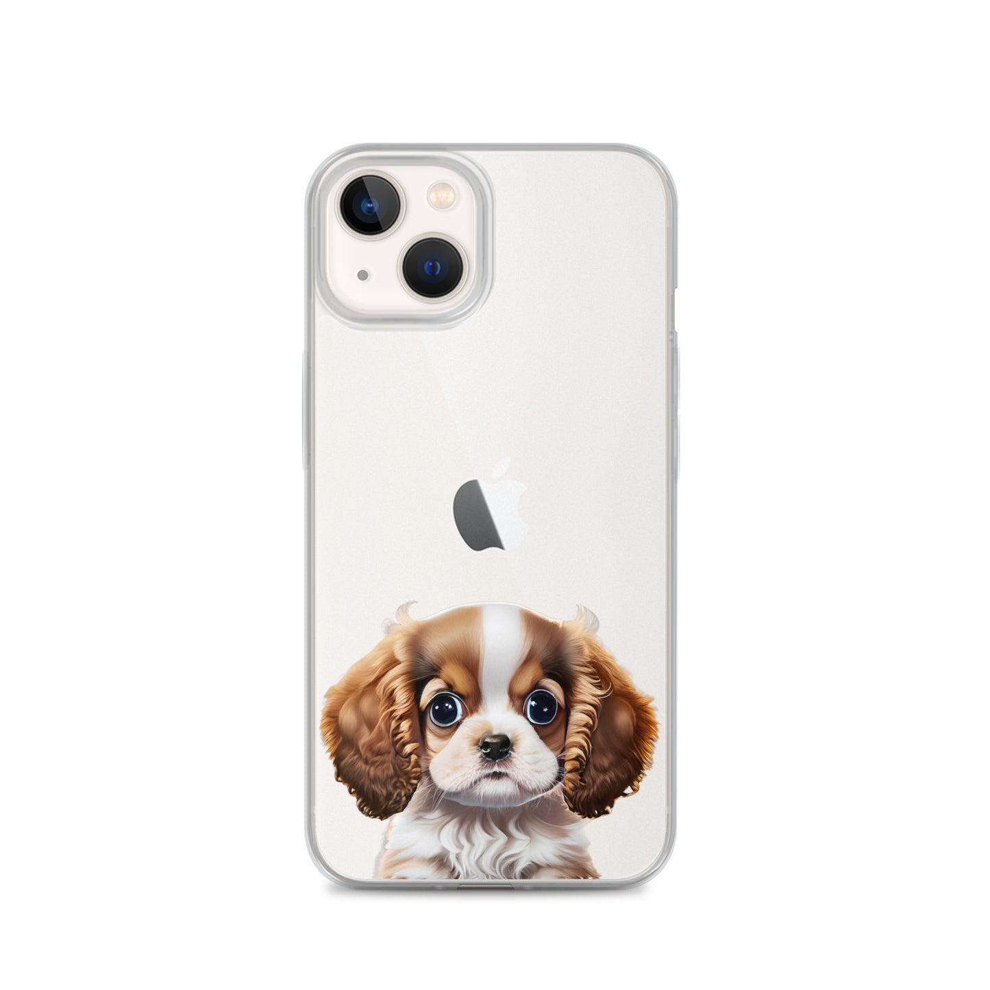 Clear Case for iPhone® Cavelier King Charles Spaniel Puppy