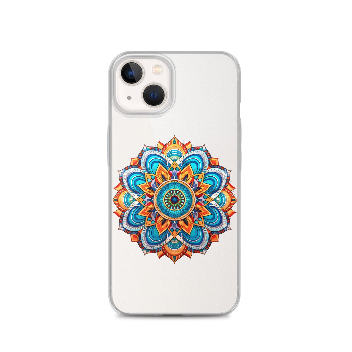 Clear Case for iPhone® Mandala 1