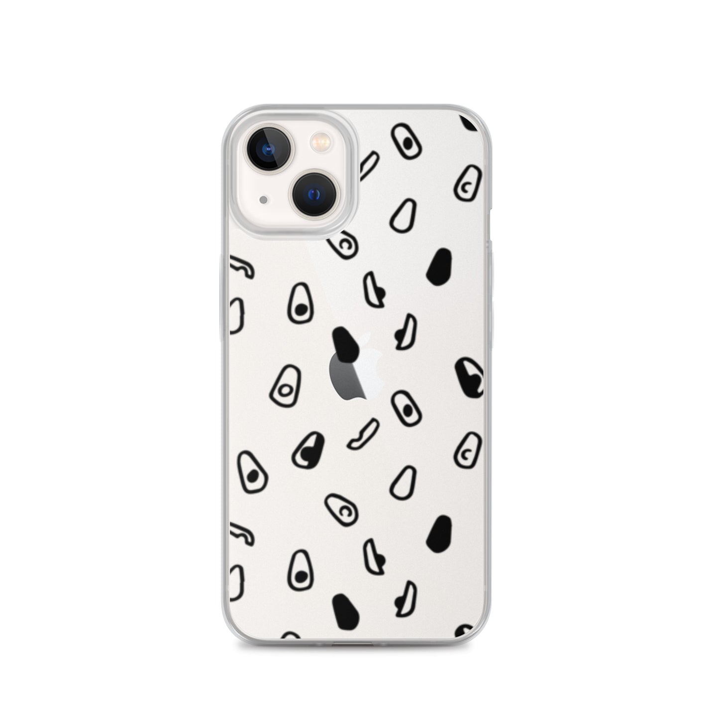 Clear Case for iPhone® Avocados