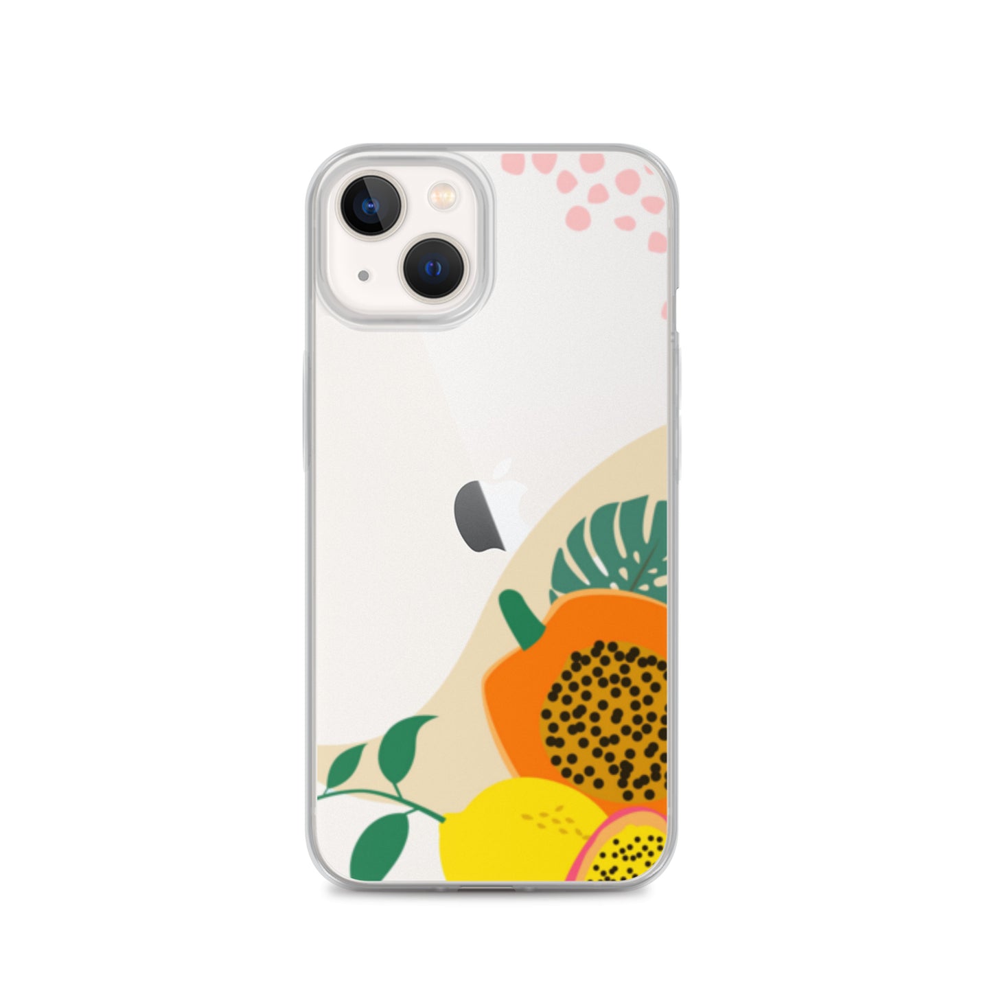 Clear Case for iPhone® Fruity