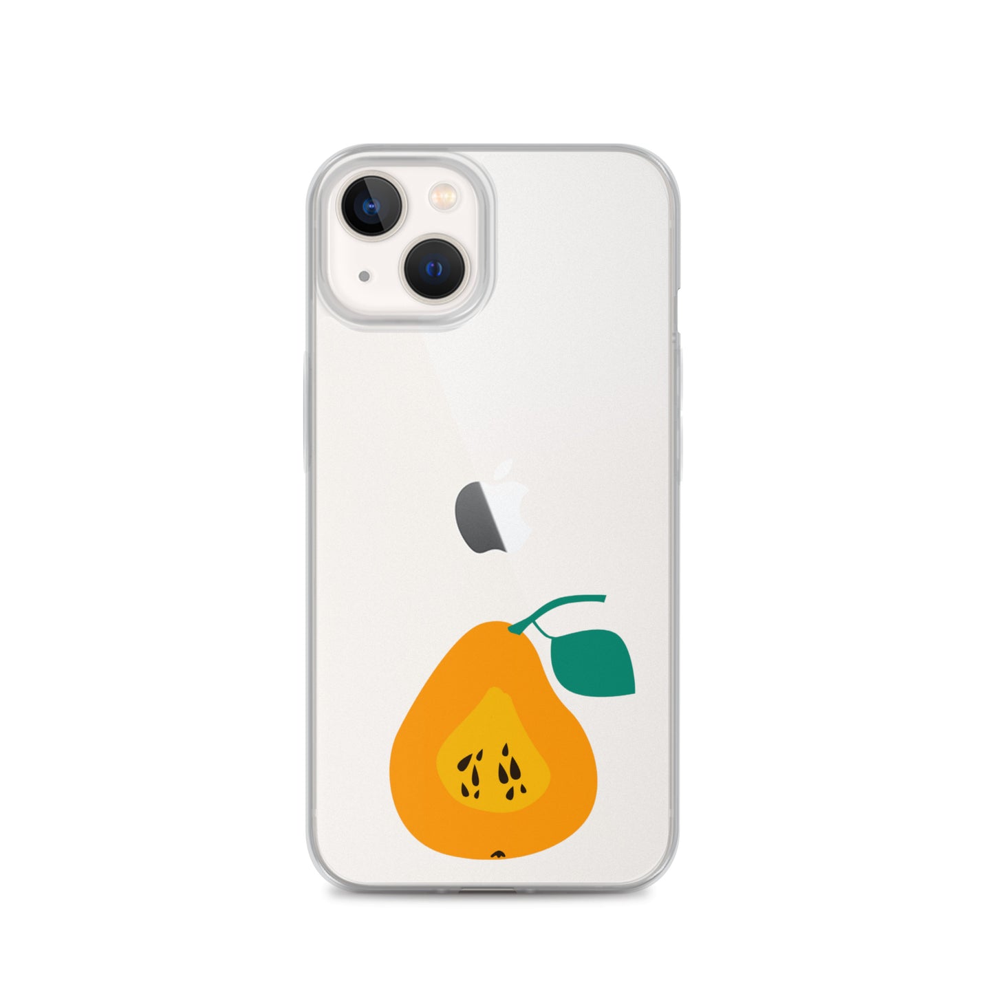 Clear Case for iPhone® Pear