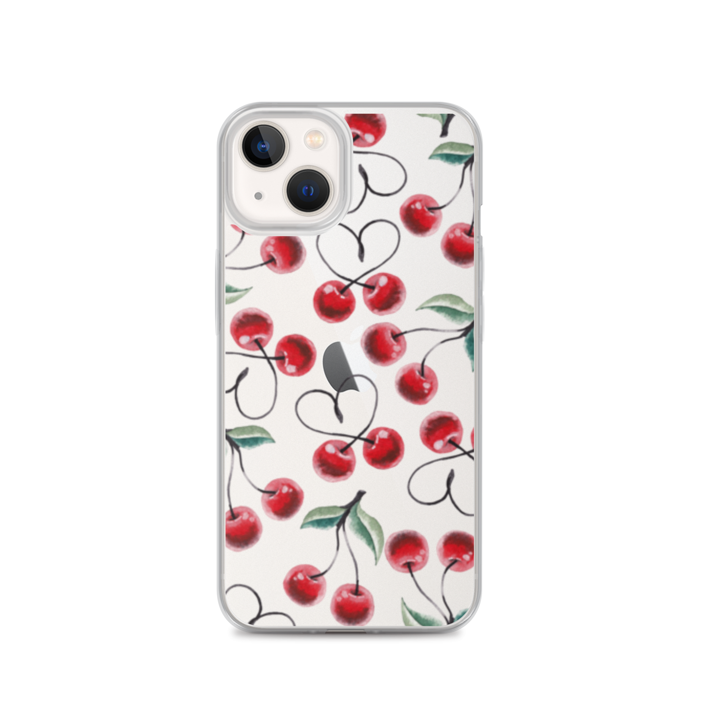 Clear Case for iPhone® Cherry Lots of Love