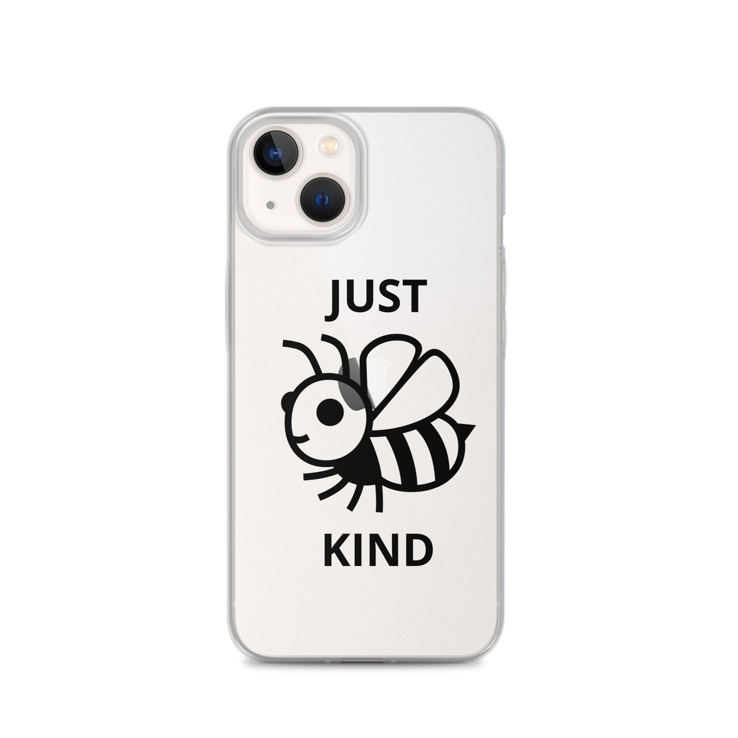 Clear Case for iPhone® Just Be Kind