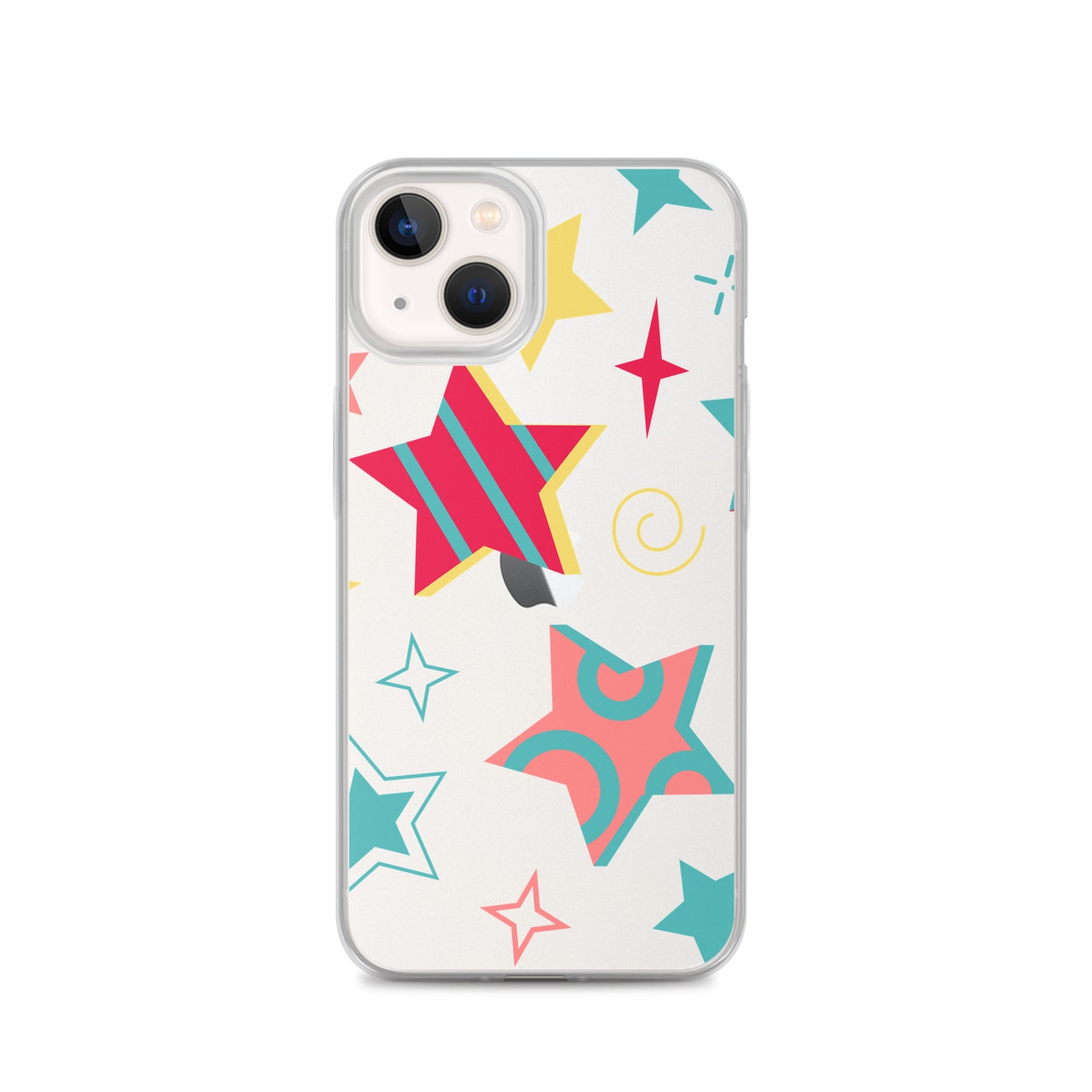 Clear Case for iPhone® 90's Stars