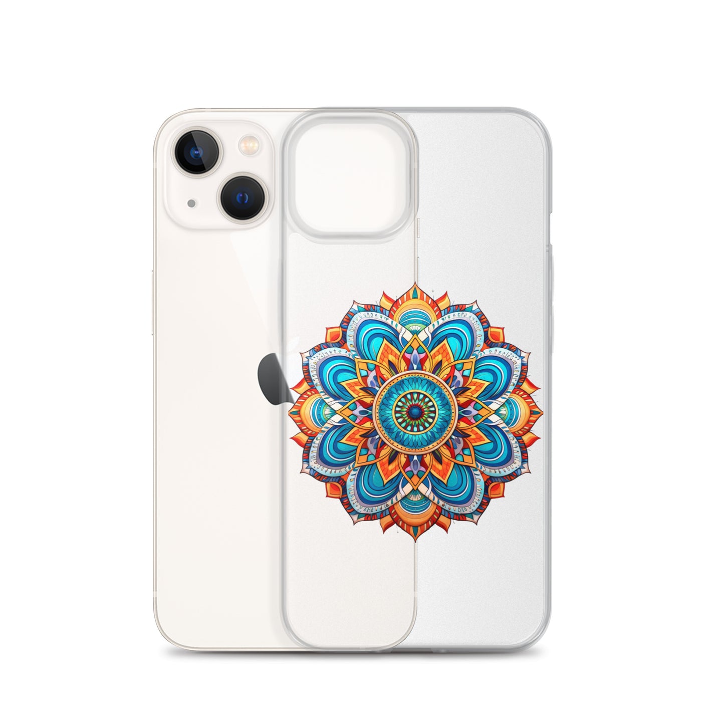 Clear Case for iPhone® Mandala 1