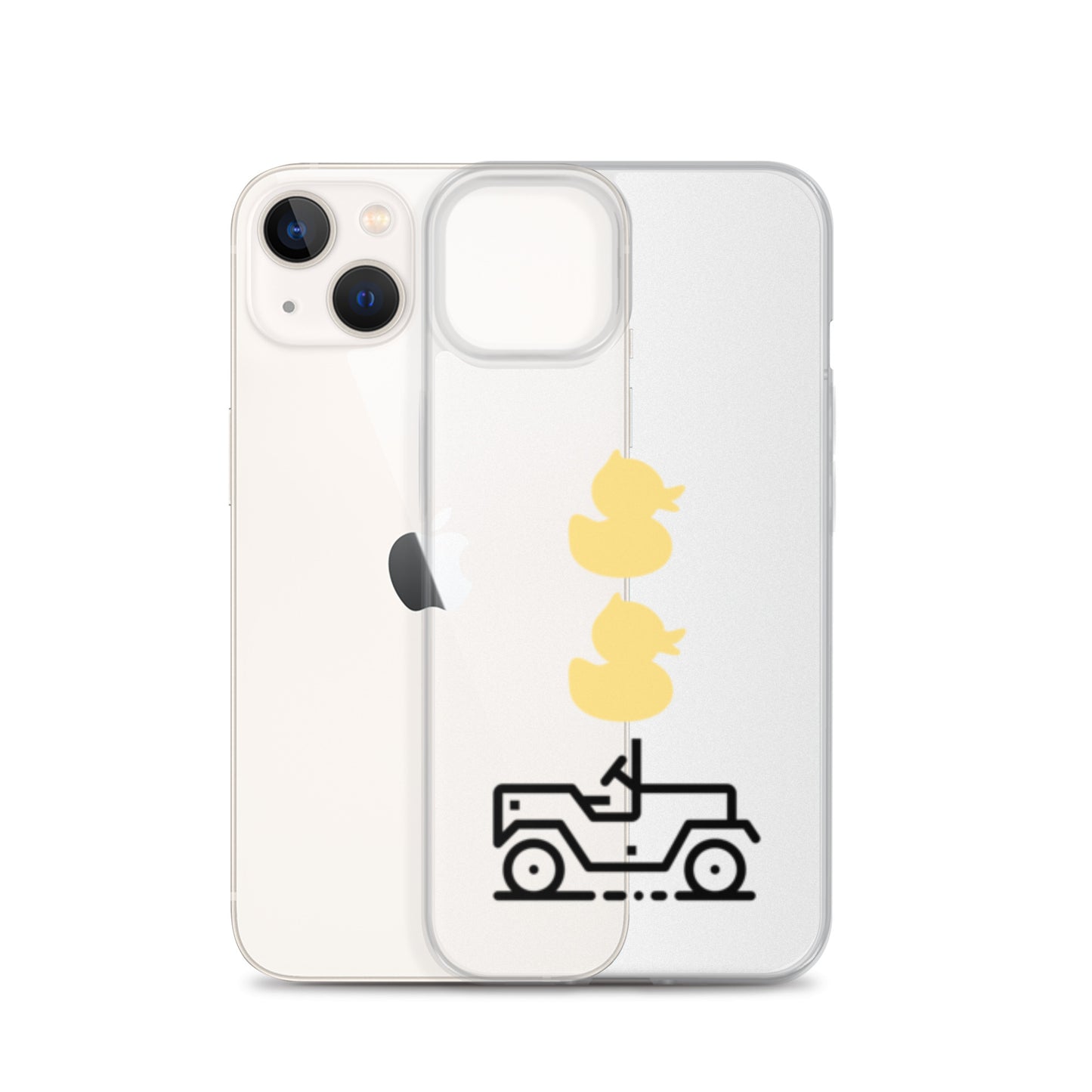 Clear Case for iPhone® Duck Duck 4x4