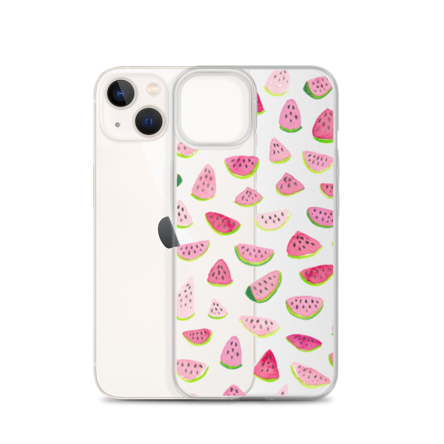 Clear Case for iPhone® Watermelon