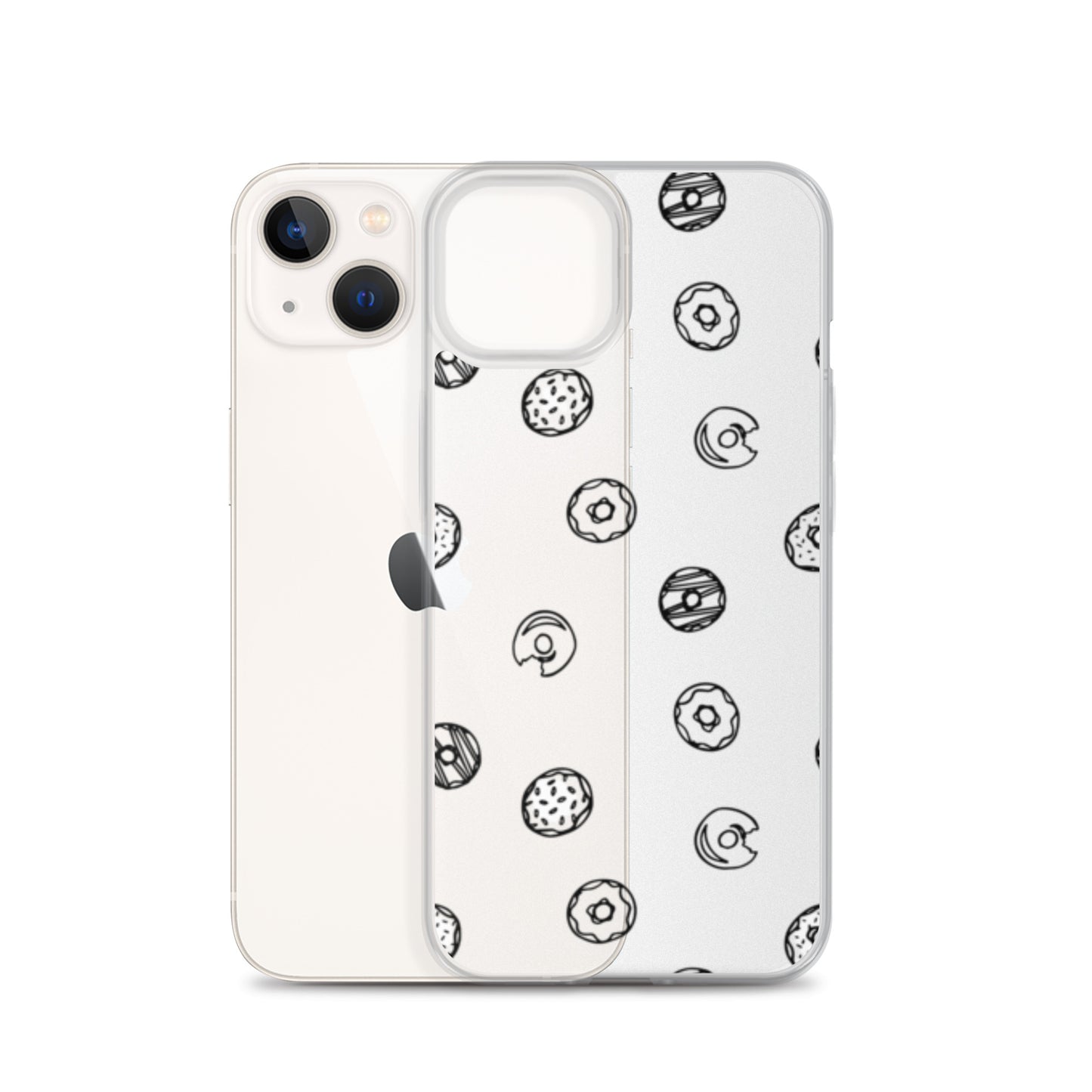 Clear Case for iPhone® Donuts