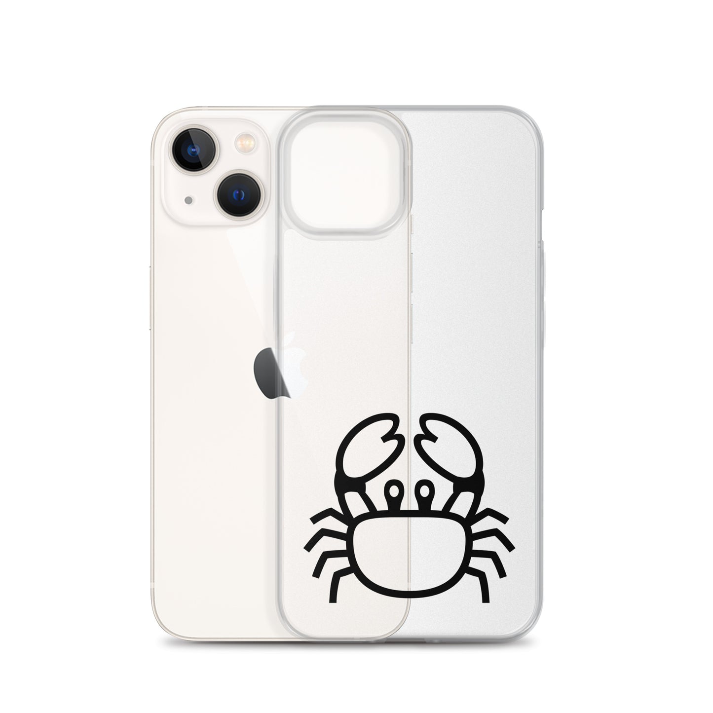 Clear Case for iPhone® Crab