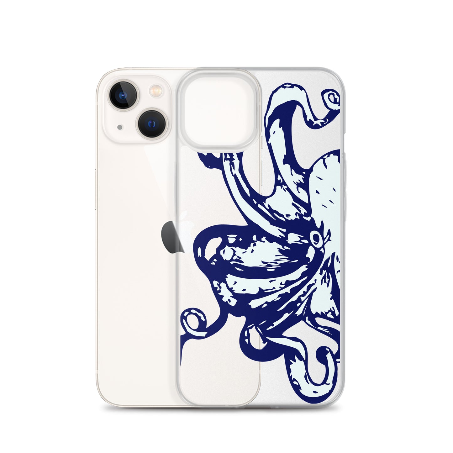 Clear Case for iPhone® Kraken