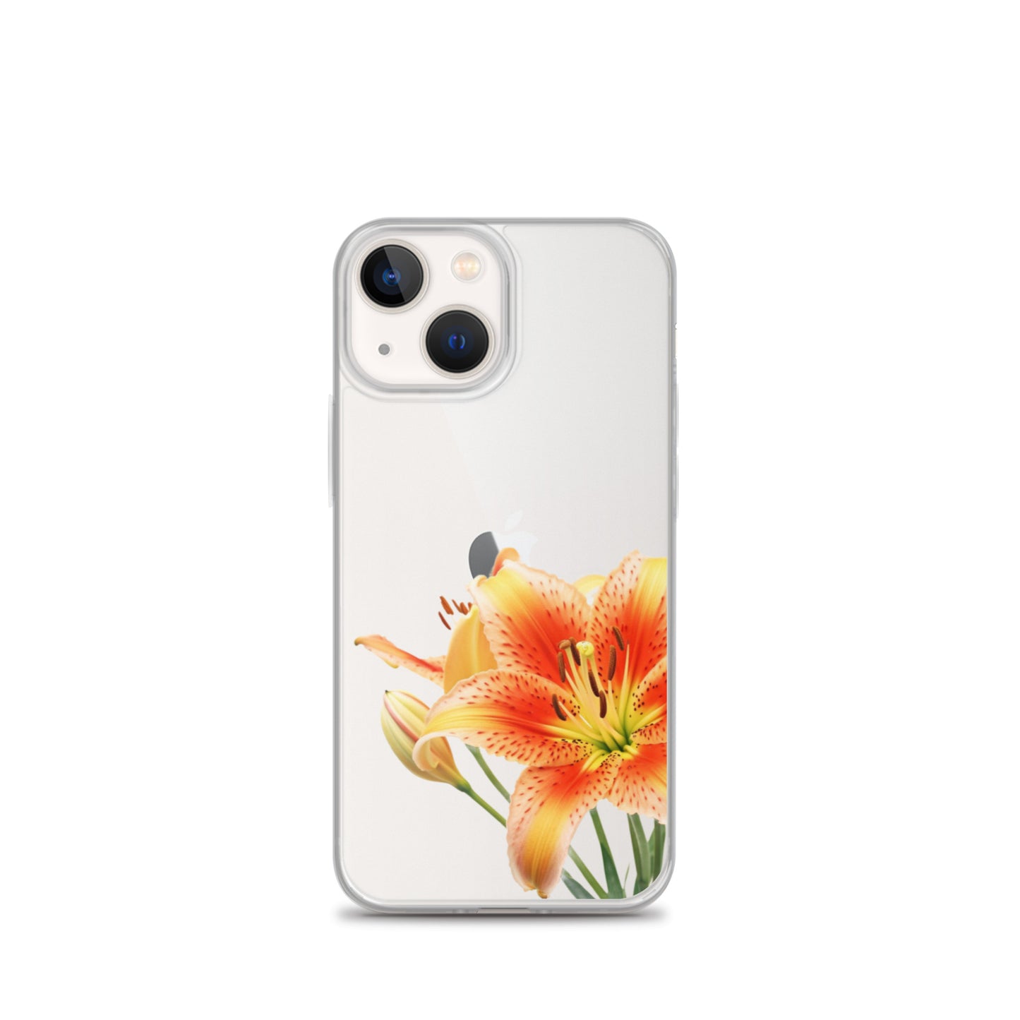 Clear Case for iPhone® Orange Lily