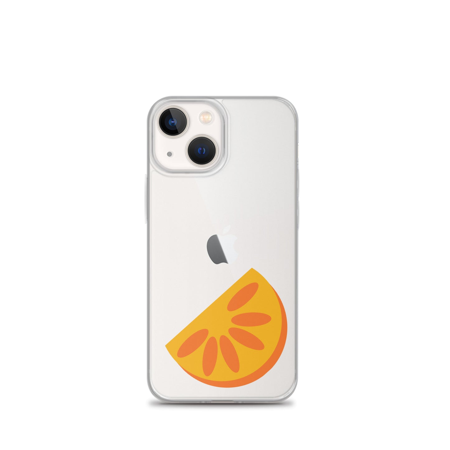 Clear Case for iPhone® Orange