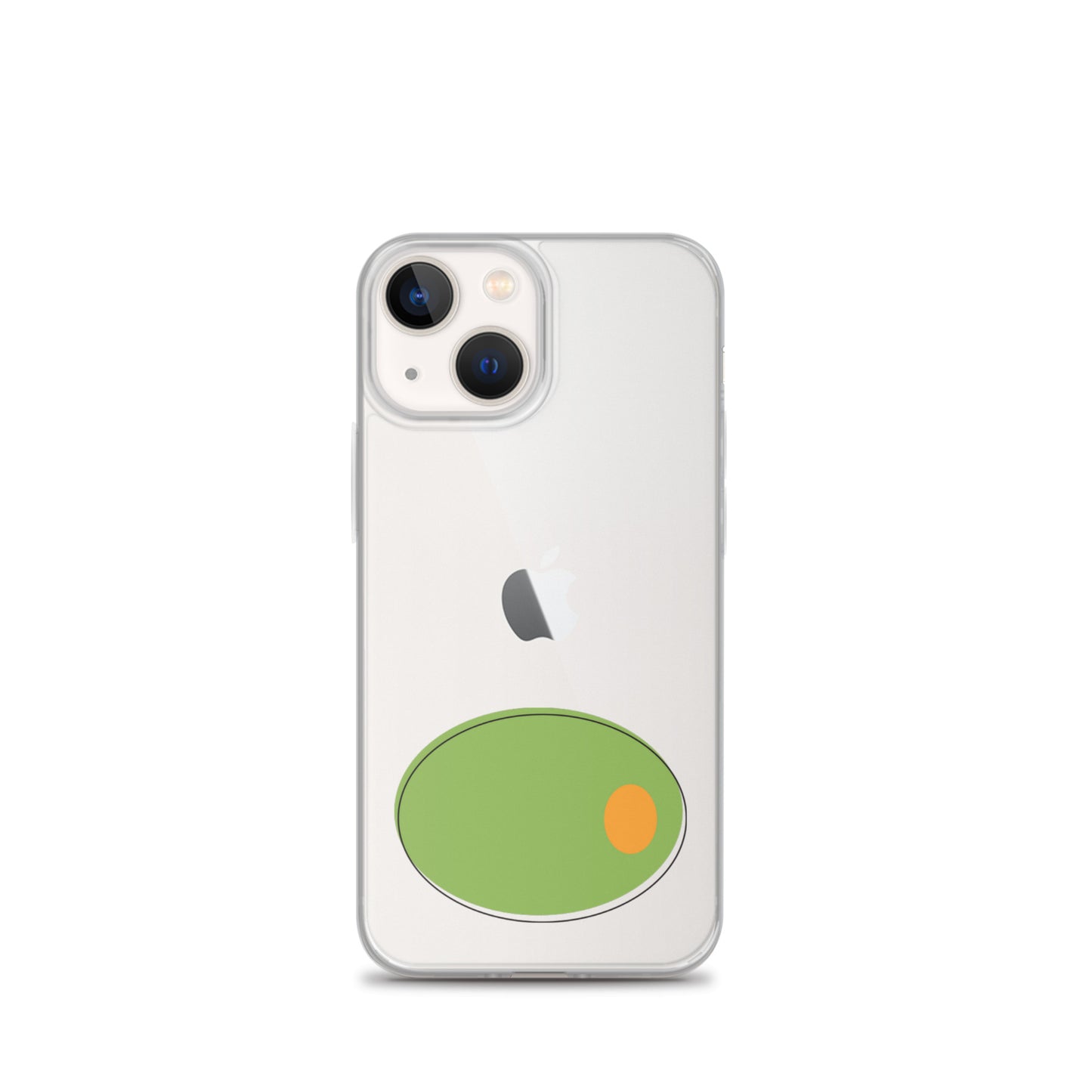 Clear Case for iPhone® Olive