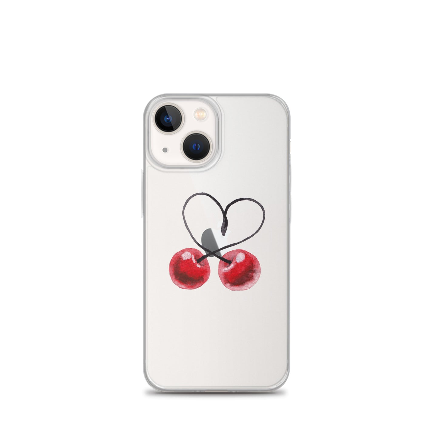 Clear Case for iPhone® Cherry Love