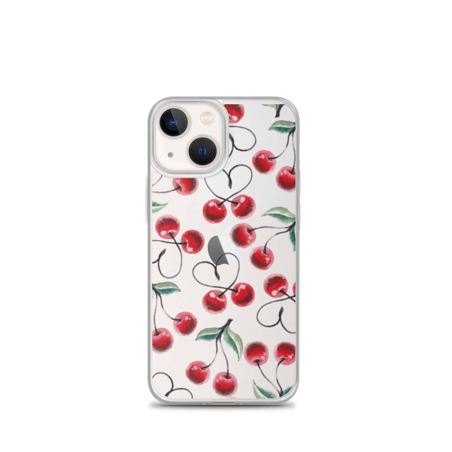 Clear Case for iPhone® Cherry Lots of Love