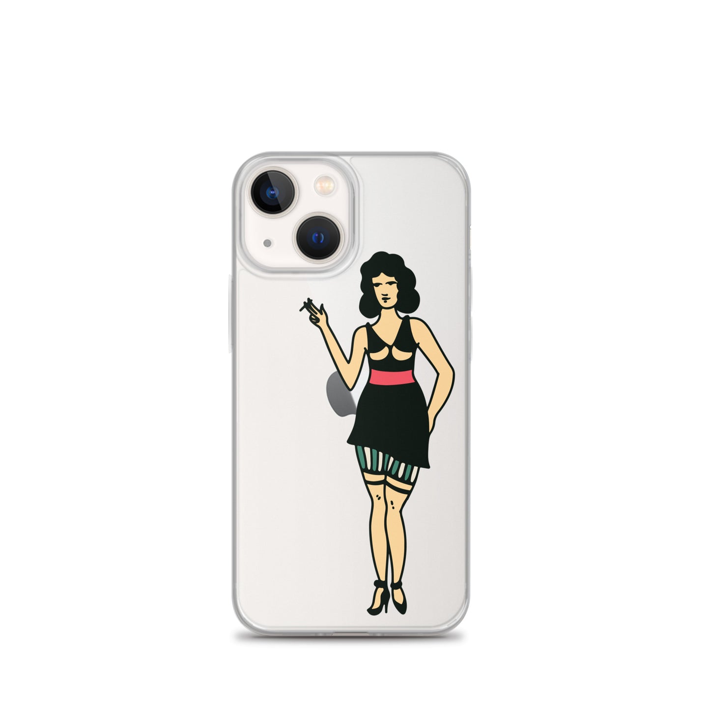 Clear Case for iPhone® Tattoo Woman 2